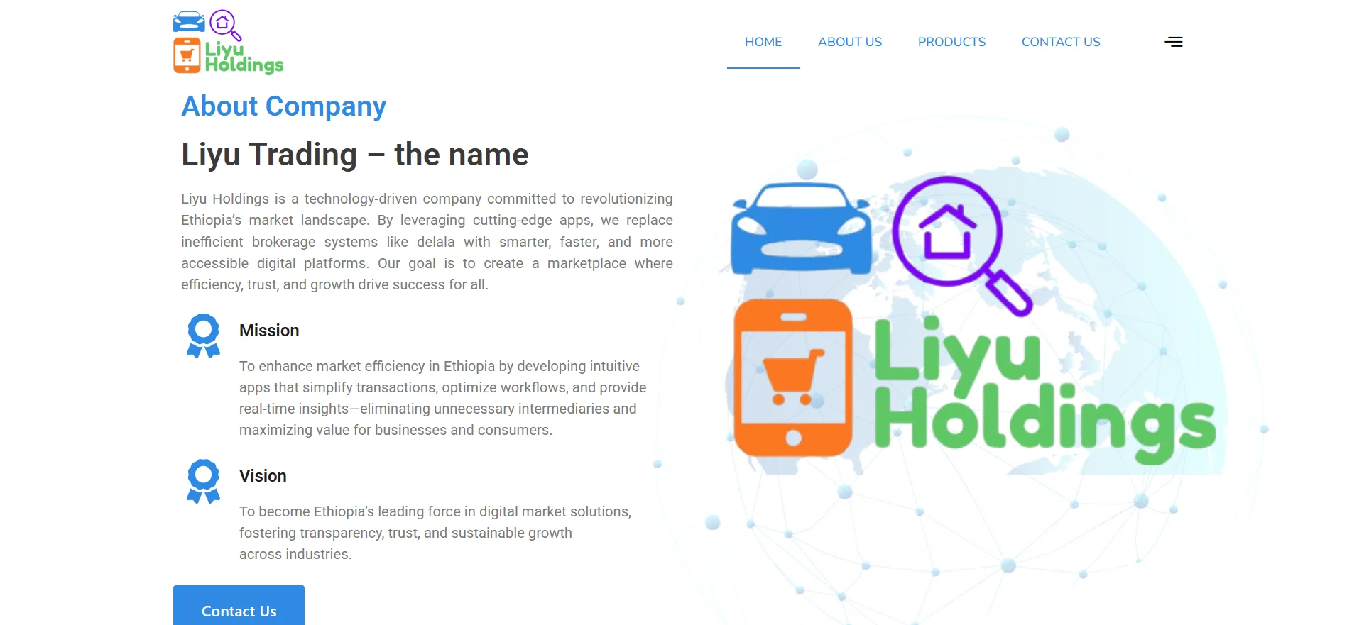 Desktop Screenshot for Liyu Holdings