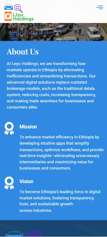 Mobile Screenshot for Liyu Holdings