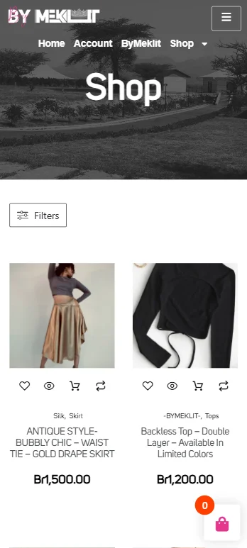 Mobile Screenshot for ByMeklit