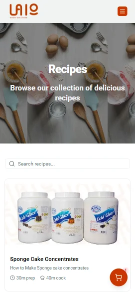 Mobile Screenshot for Lalo Bakery Solutions