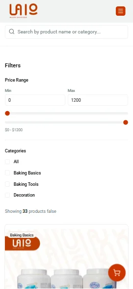 Mobile Screenshot for Lalo Bakery Solutions