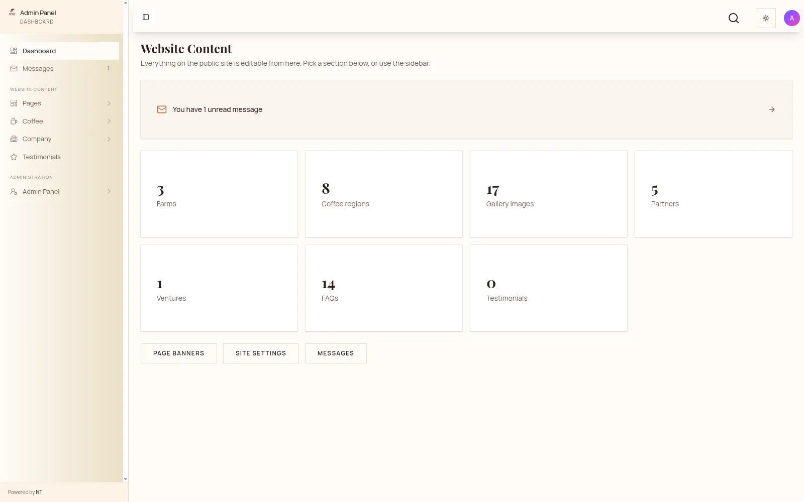 Fahem General Trading project screenshot