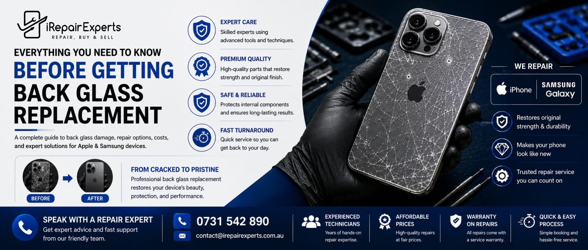 Everything You Need To Know Before Getting Back Glass Replacement