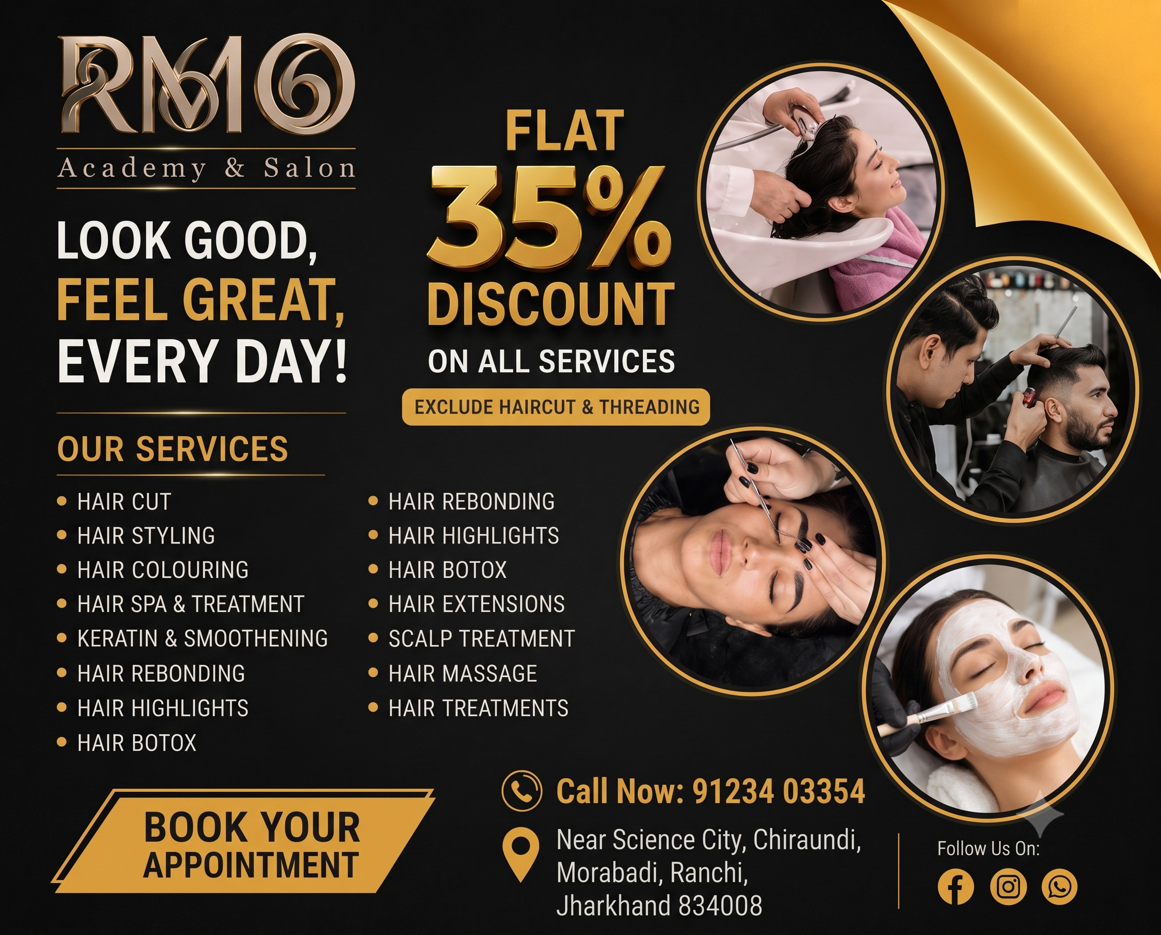 RMO Salon & Acamedy campaign image 1
