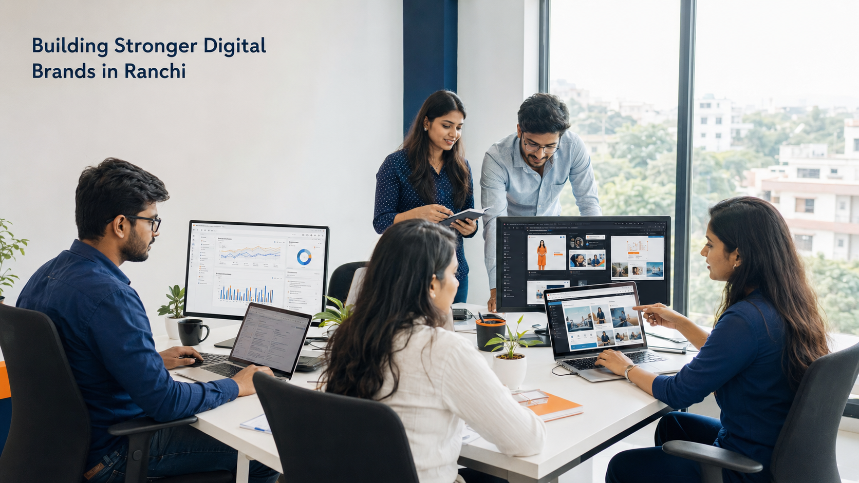 Trusted digital marketing agency in Ranchi team