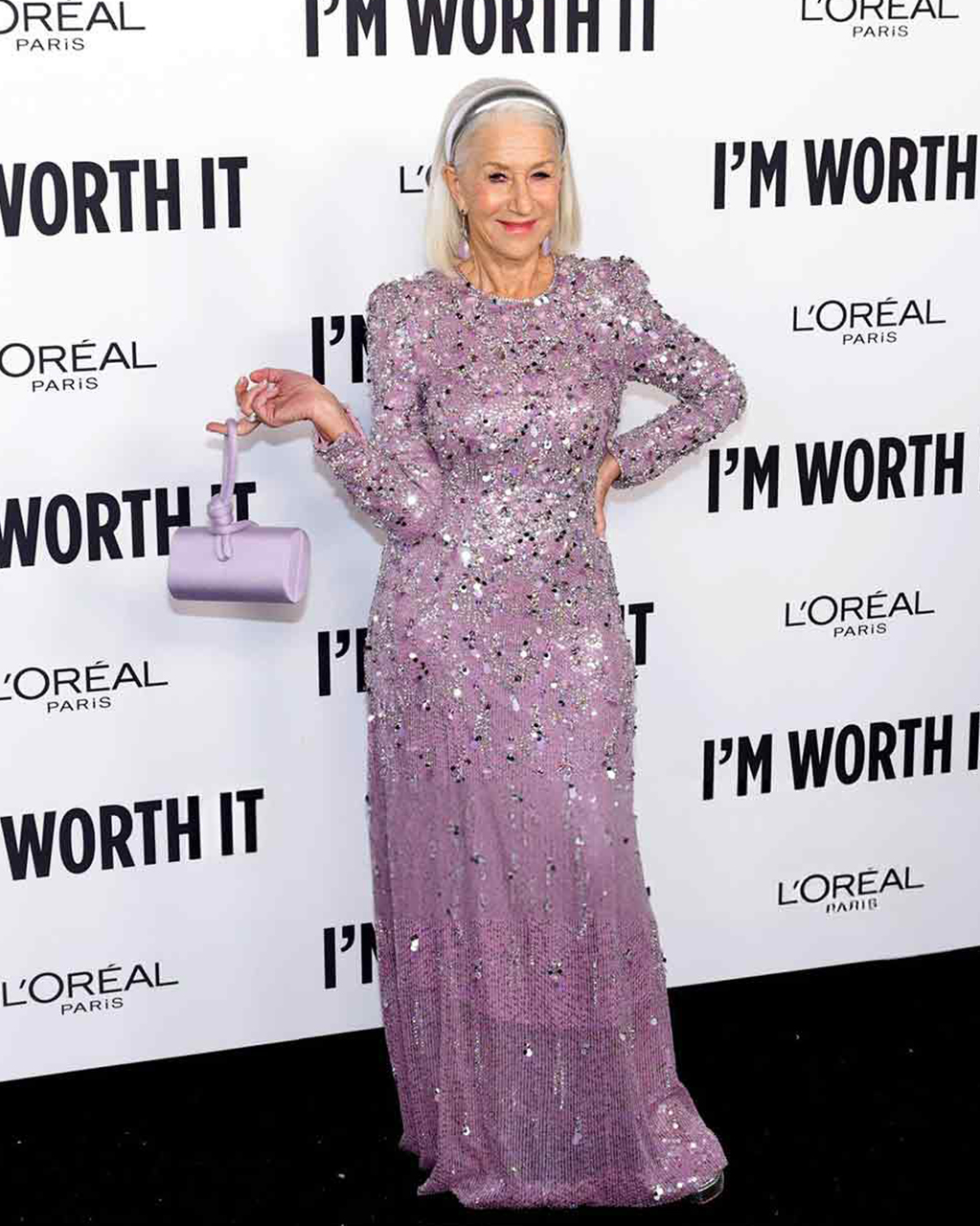 Helen Mirren x Amina