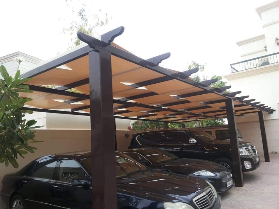 Pergola Wooden Steel