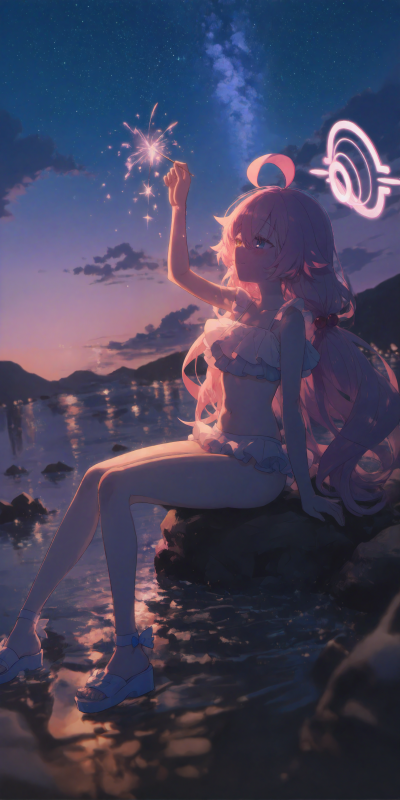 hoshino sunset