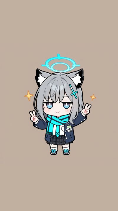 Shiroko Chibi 2