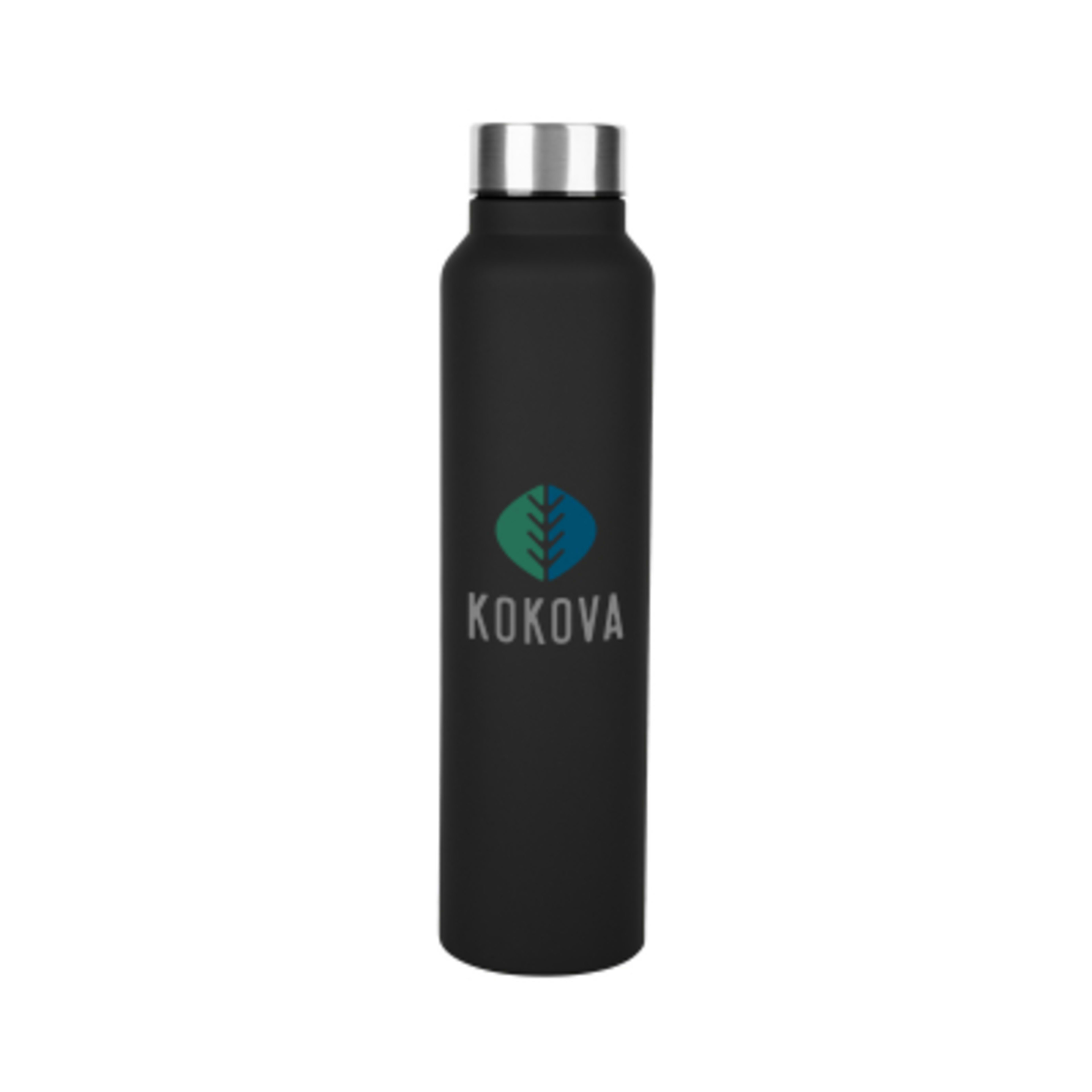 Recycled Rubberized Water Bottle Wide Mouth - 33 oz - product view 5