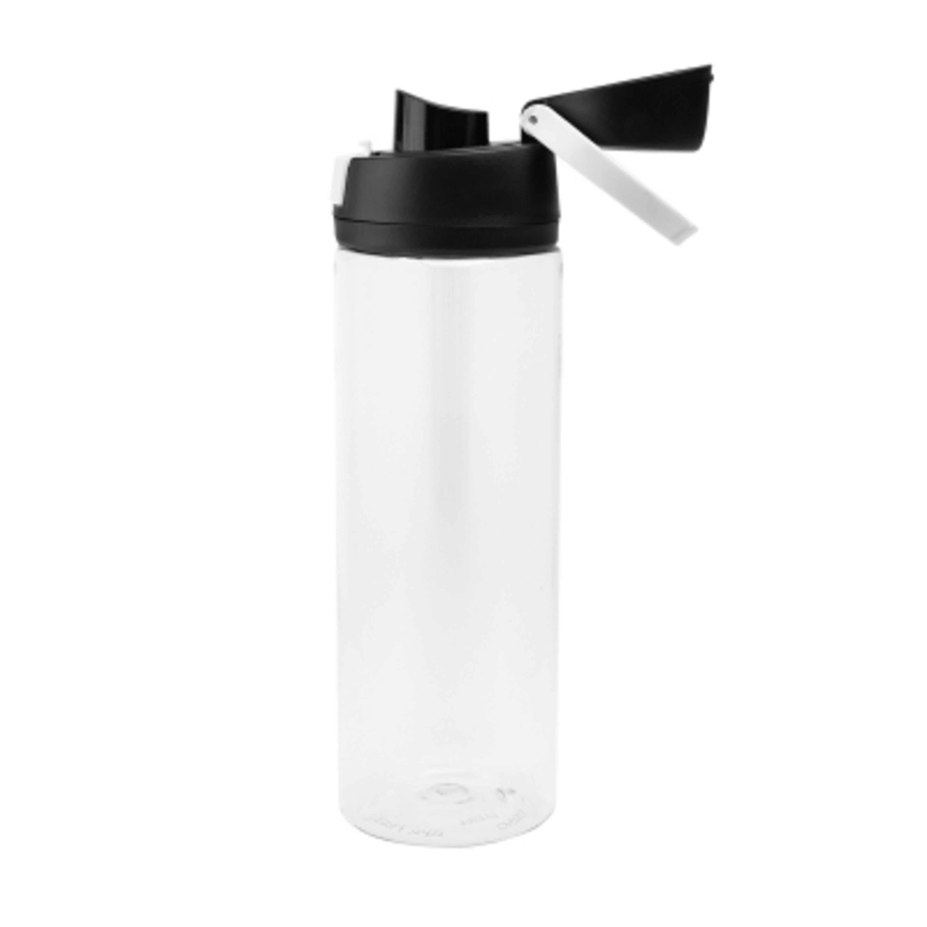 Recycled Plastic Water Bottle Pop Open Lid rPET - 24 oz - product view 8
