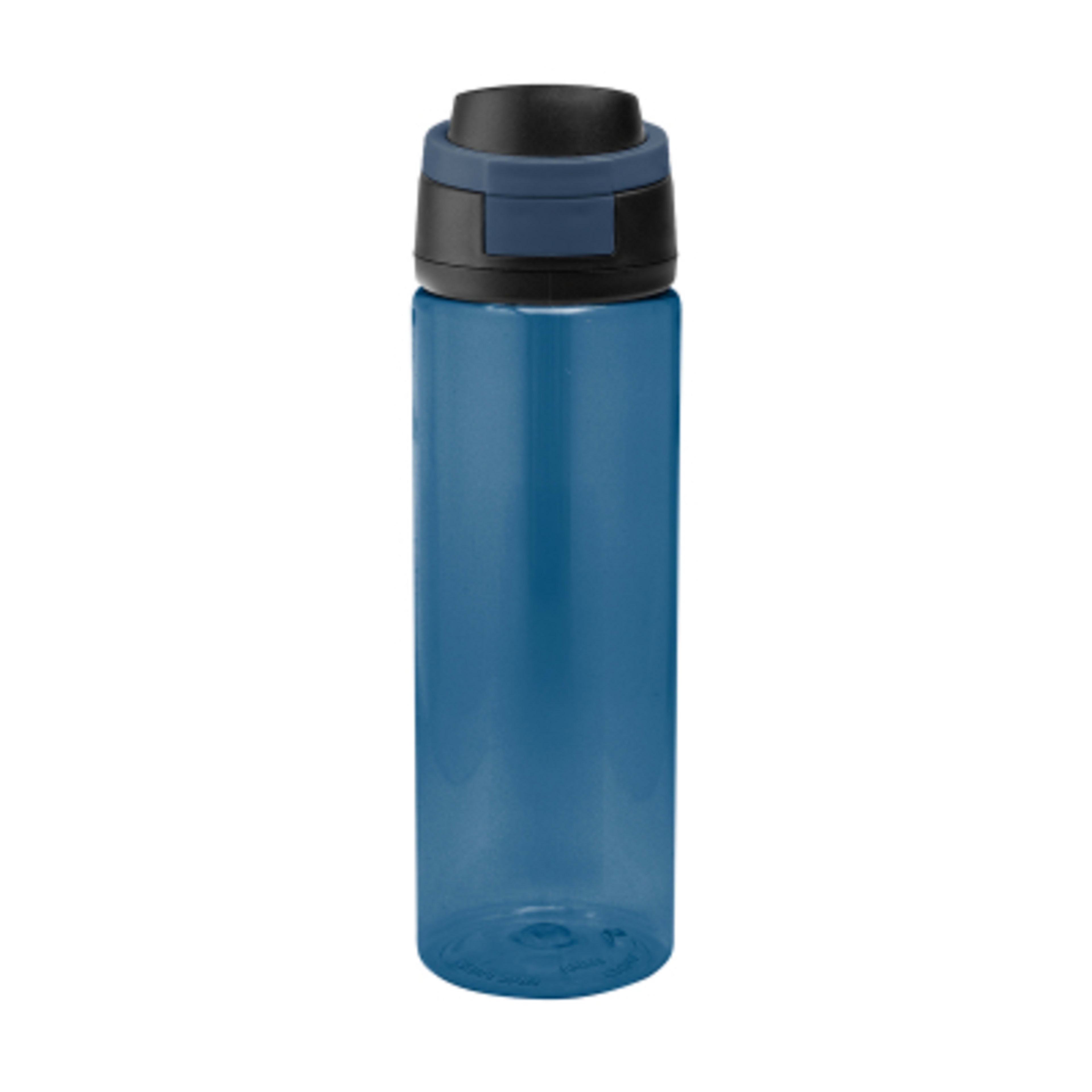 Recycled Plastic Water Bottle Pop Open Lid rPET - 24 oz - product view 11