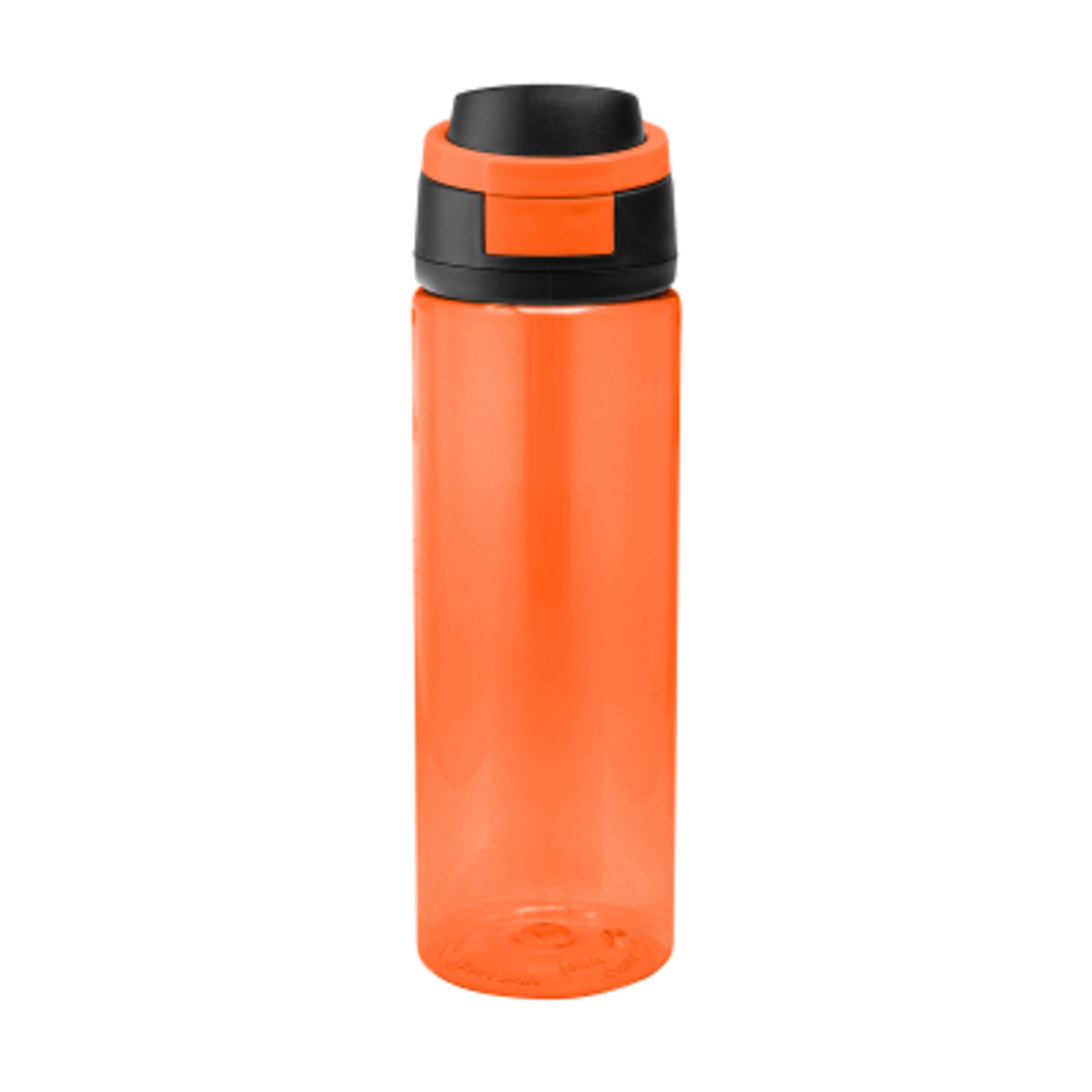 Recycled Plastic Water Bottle Pop Open Lid rPET - 24 oz - product view 13