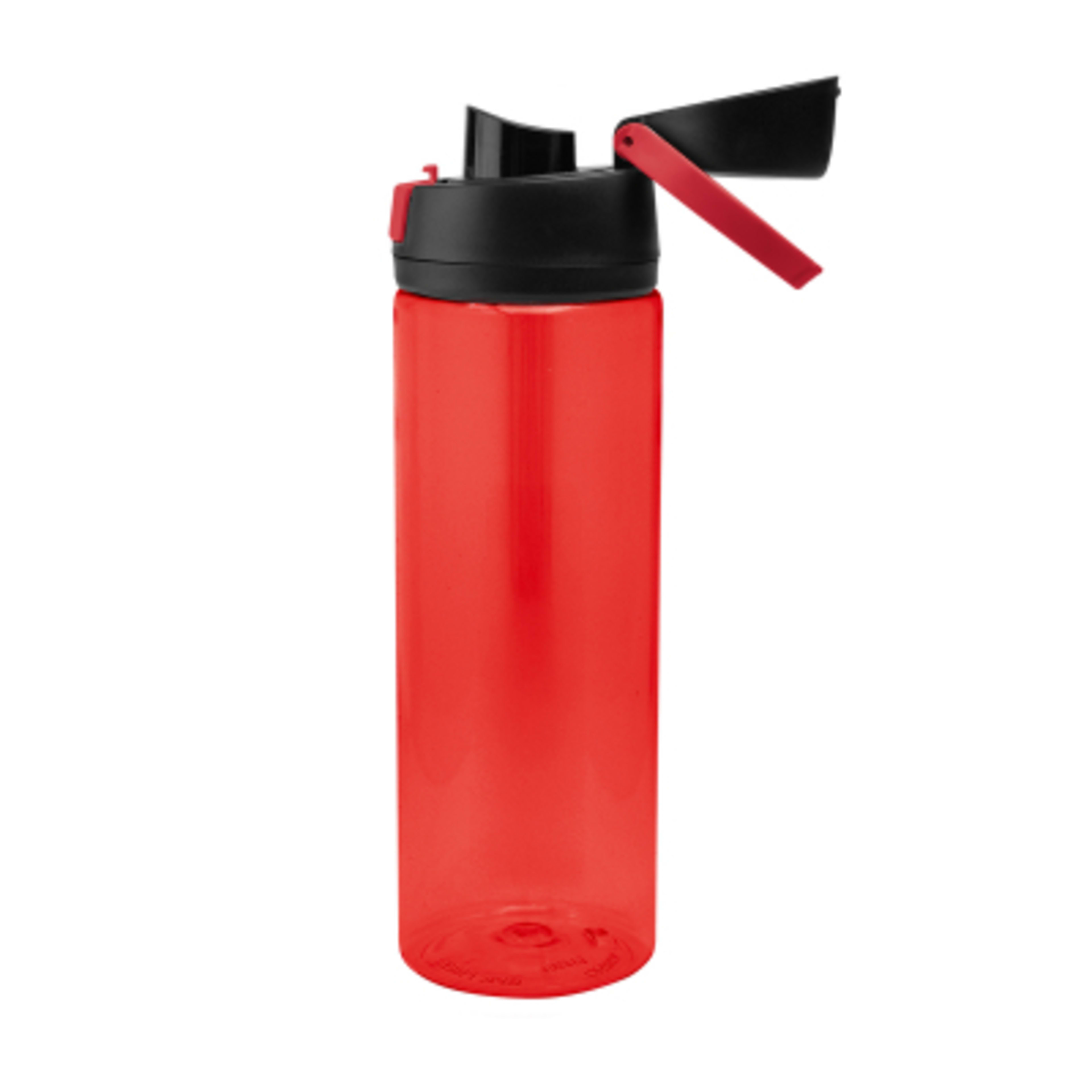 Recycled Plastic Water Bottle Pop Open Lid rPET - 24 oz - product view 18
