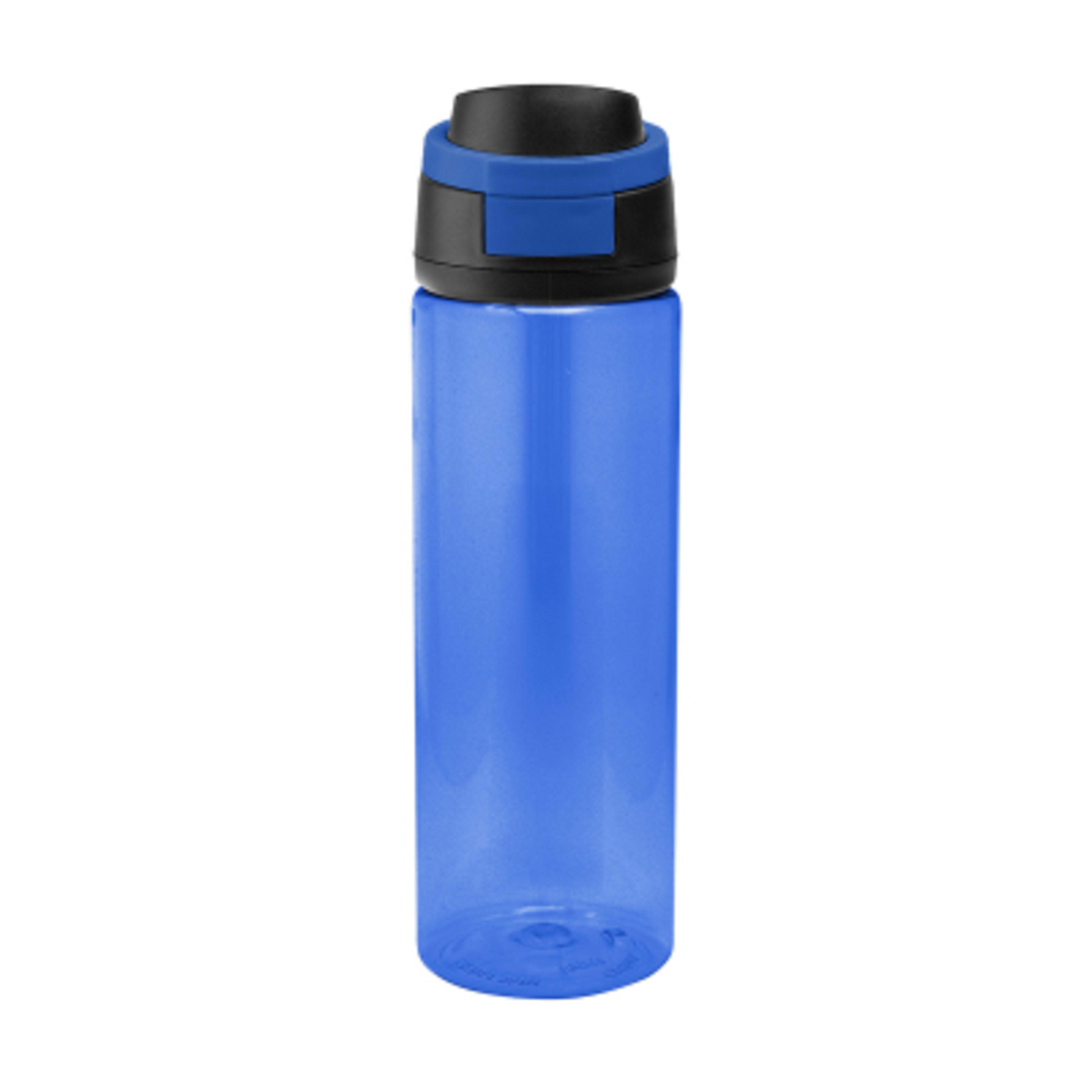 Recycled Plastic Water Bottle Pop Open Lid rPET - 24 oz - product view 23
