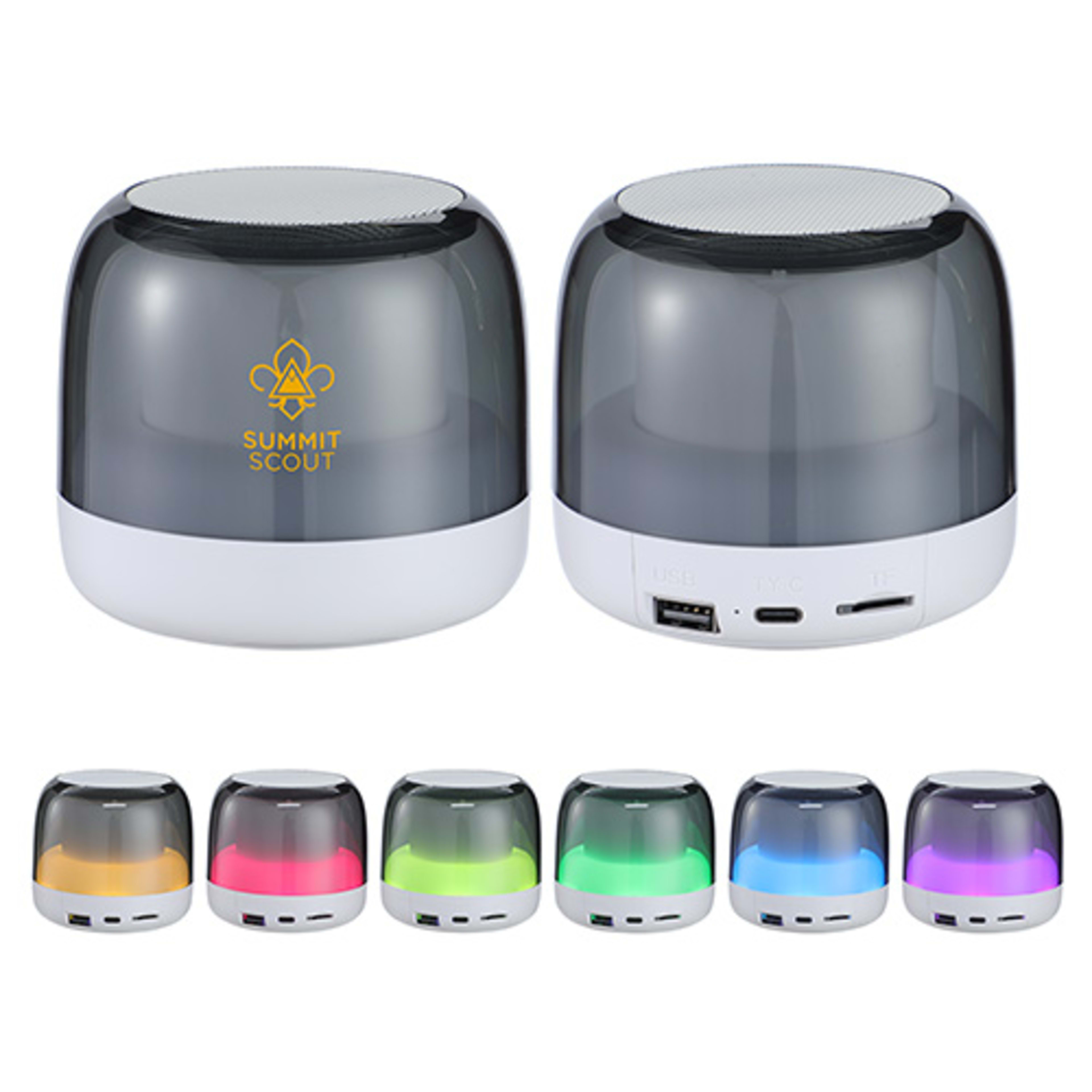 Spark 5W Light-Up Radio and Wireless Speaker