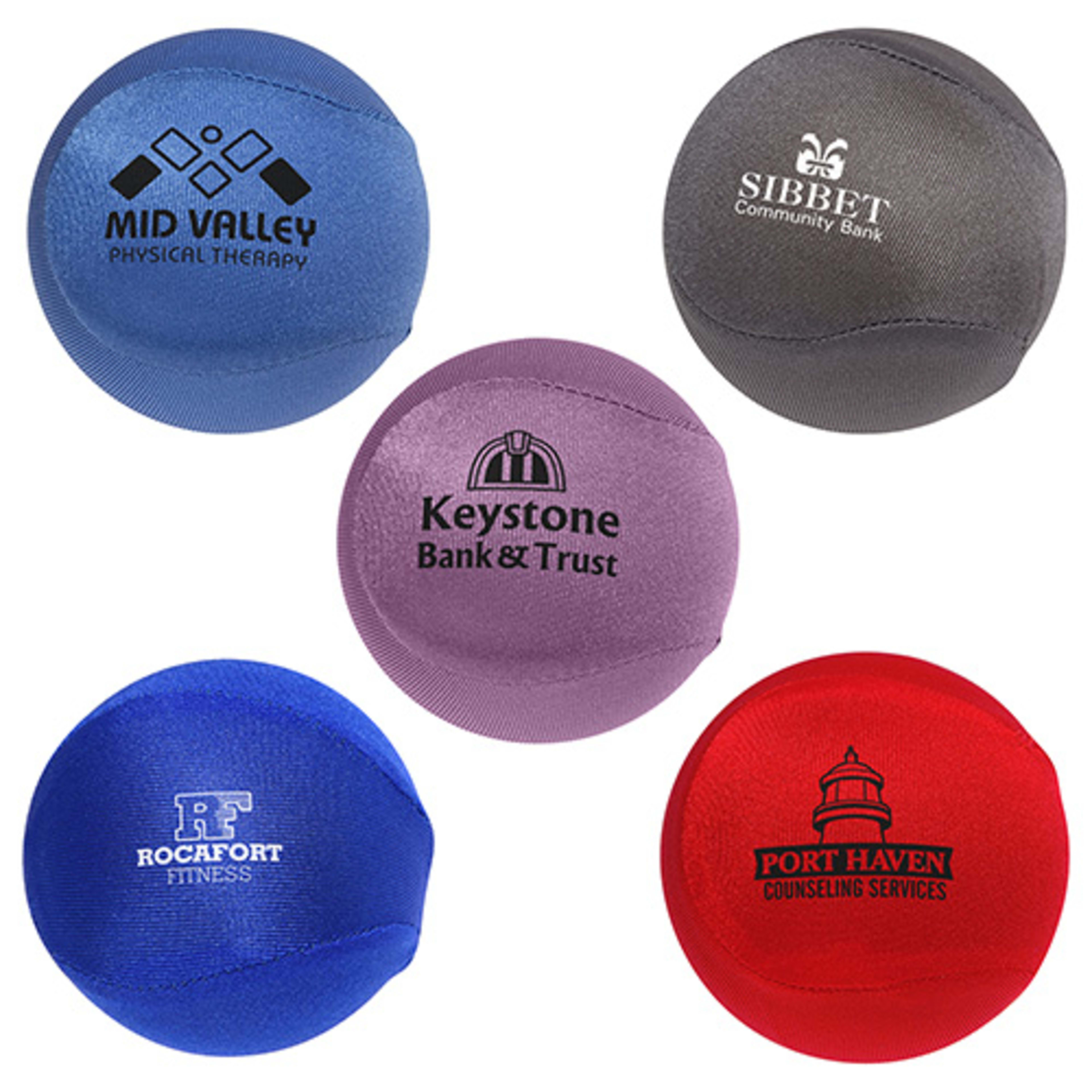 Fabric Round Ball - promotional product with custom logo