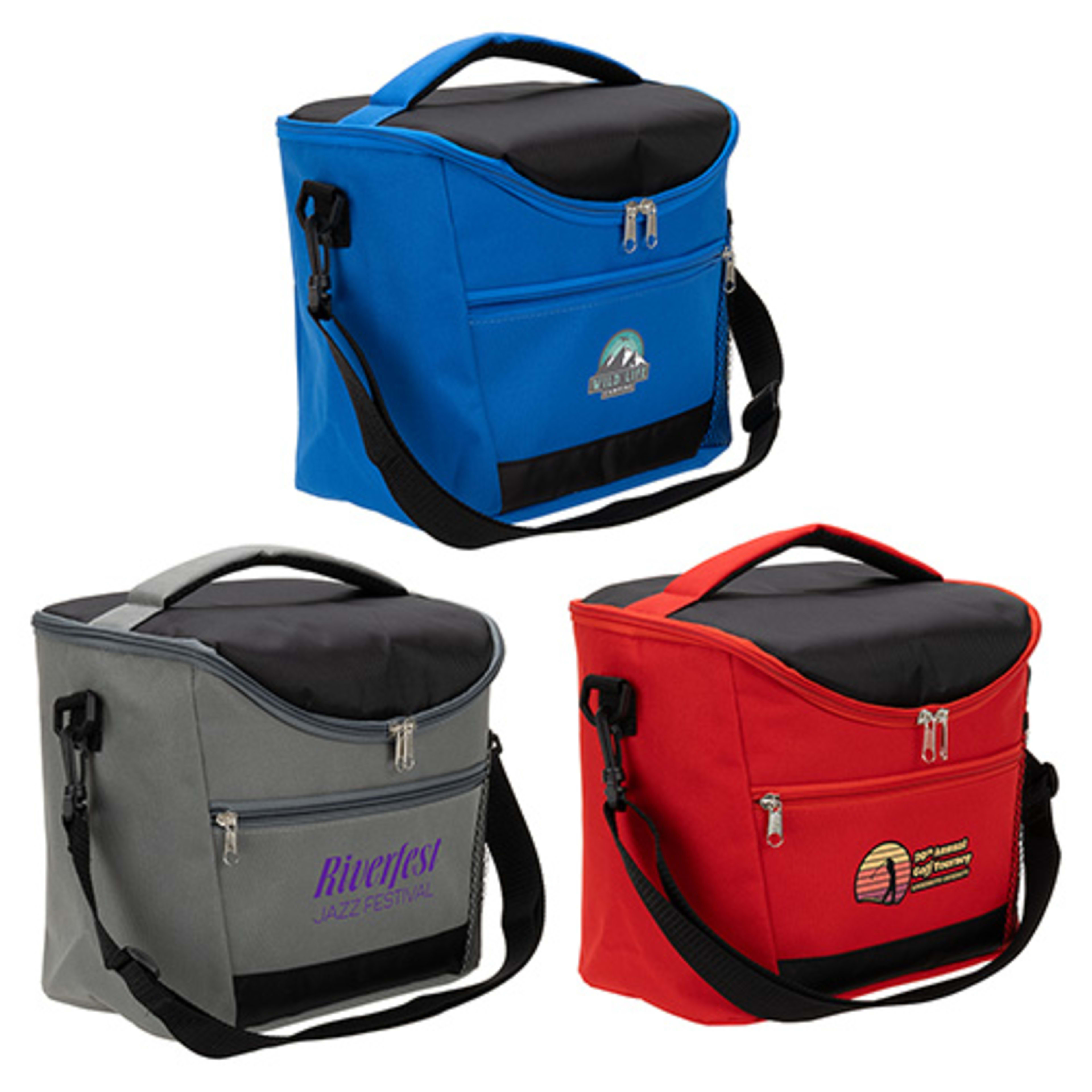 Festival Cooler Bag - promotional product with custom logo