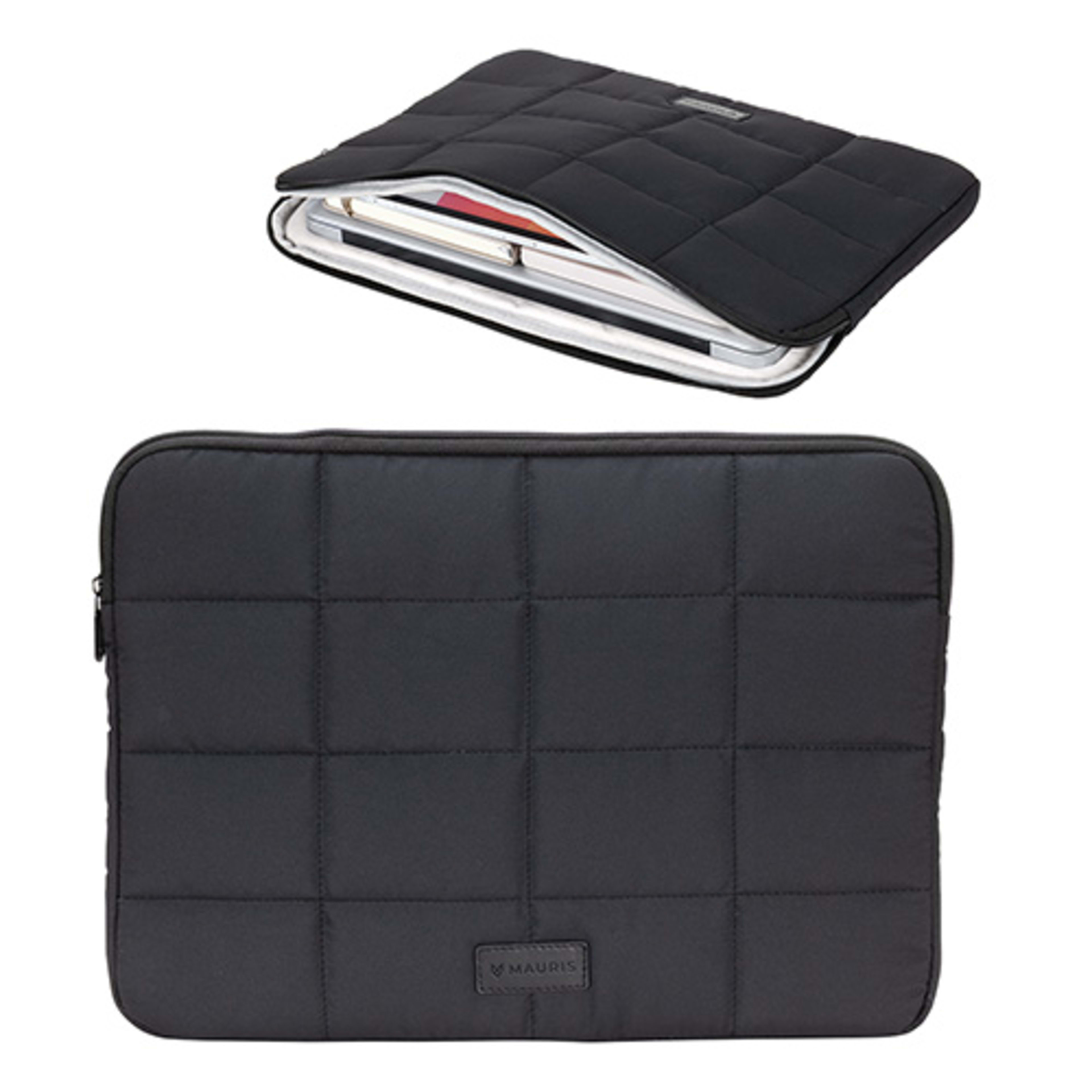 Vallum Quilted Sleeve For 15" Laptops - promotional product with custom logo