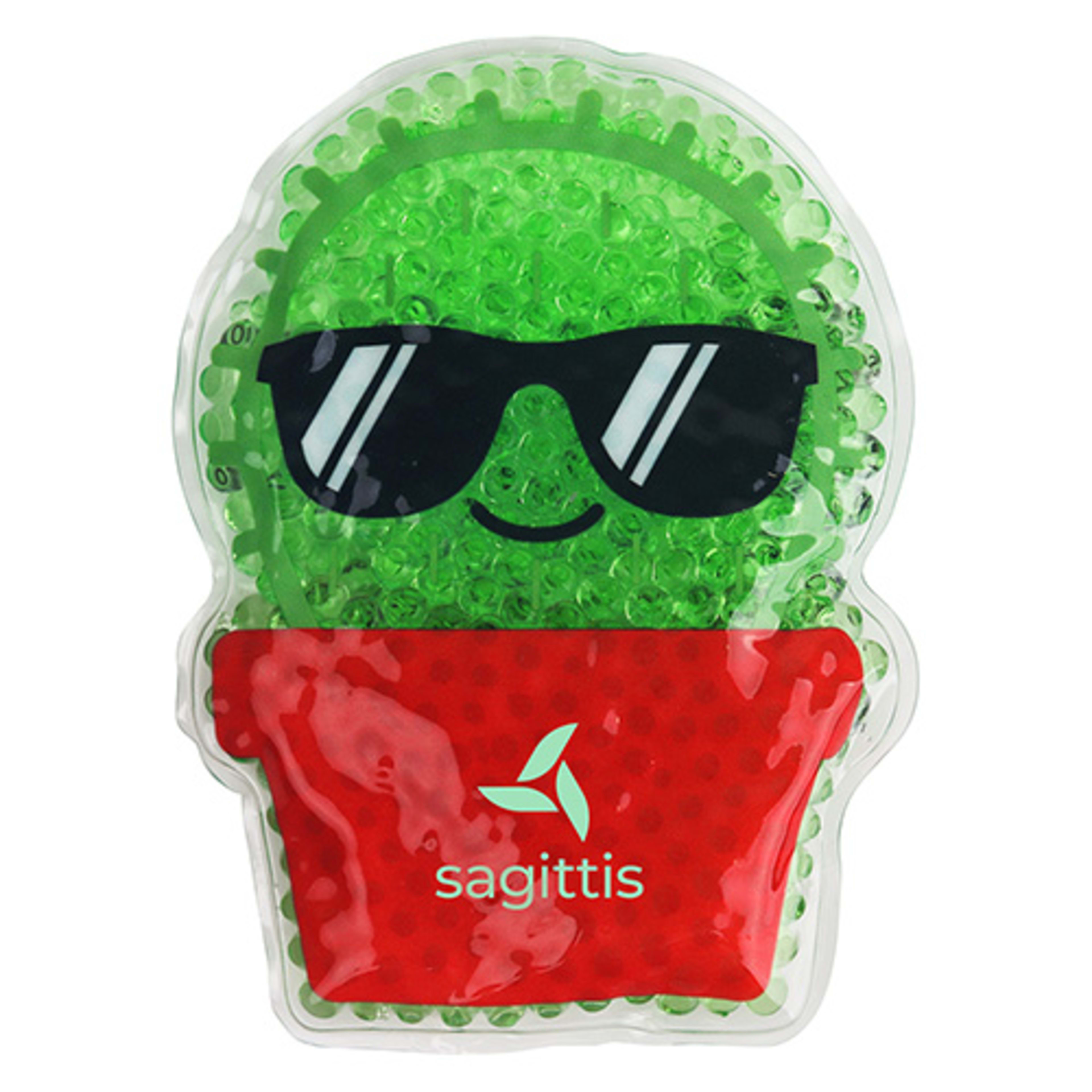 Cactus Aqua Pearls™ Hot/Cold Pack - promotional product with custom logo