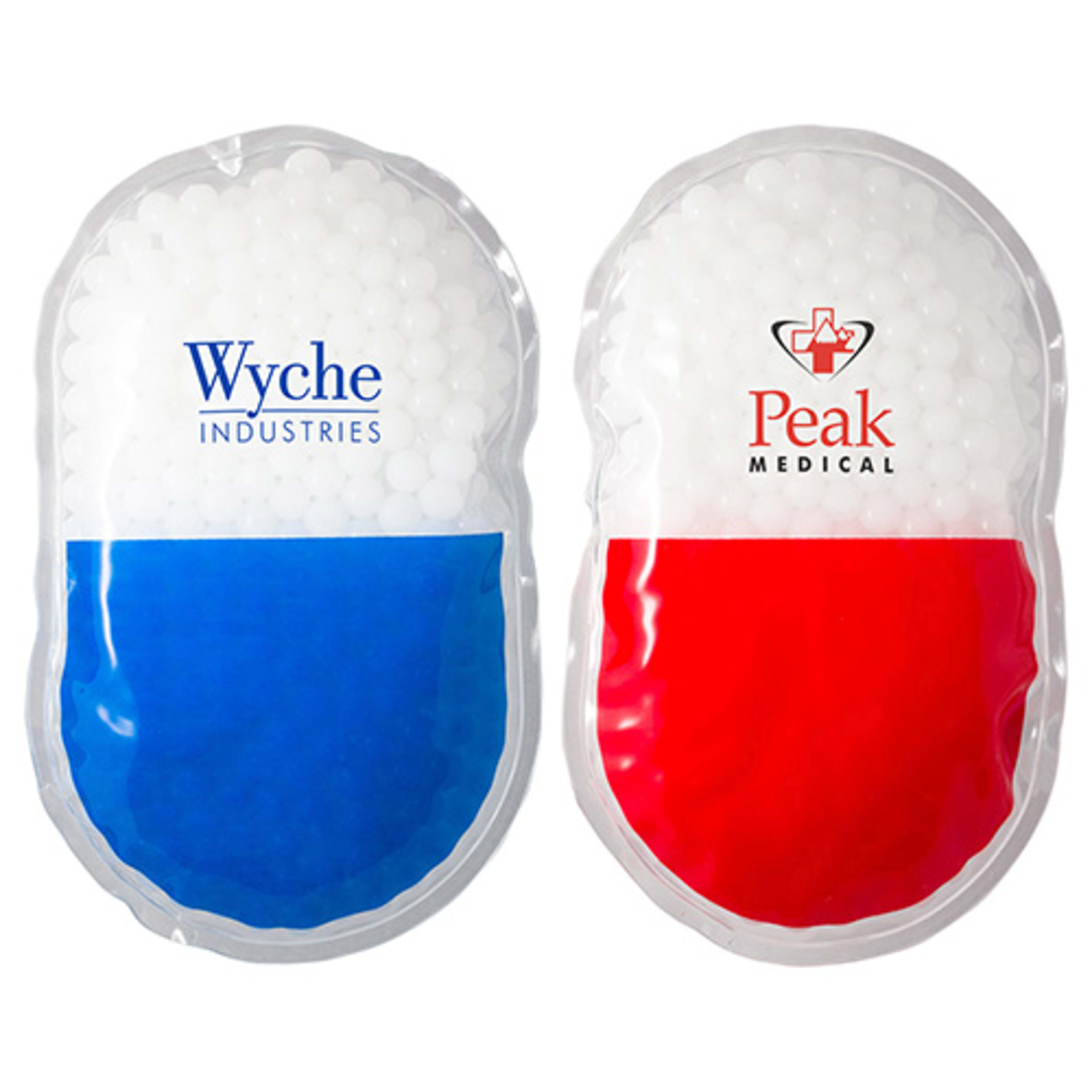 Capsule Hot/Cold Pack - promotional product with custom logo