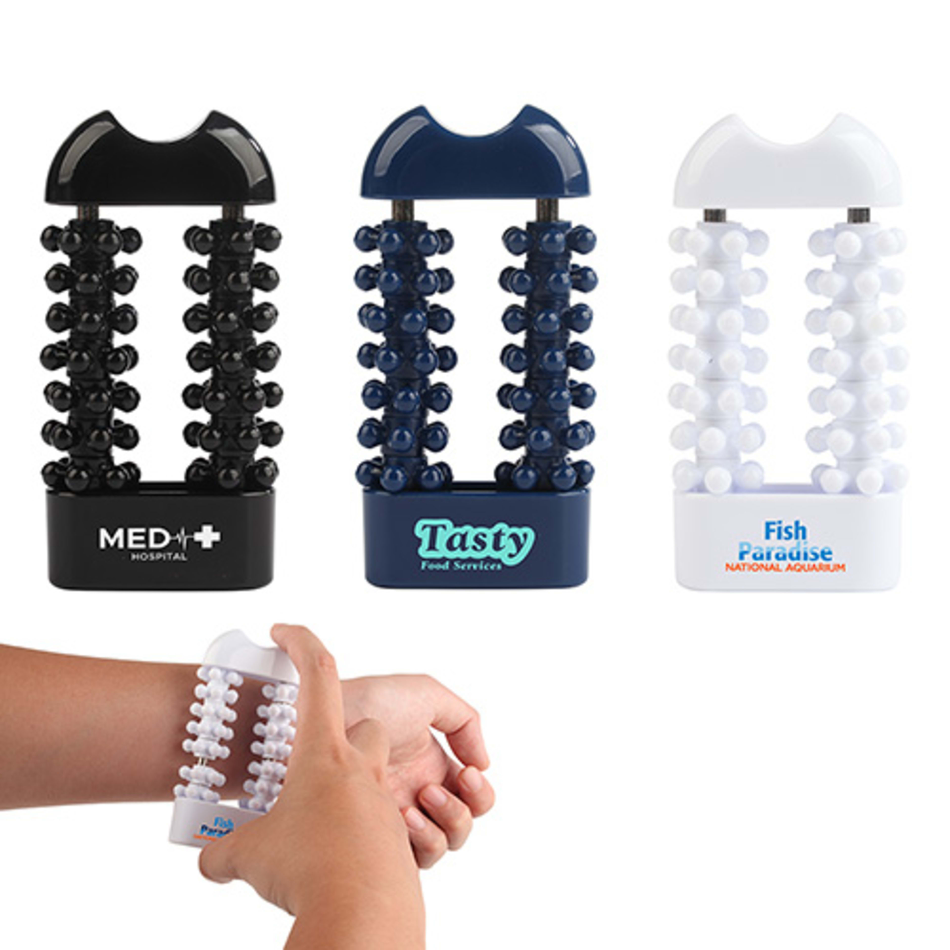 Dual Axis Body Massager - promotional product with custom logo