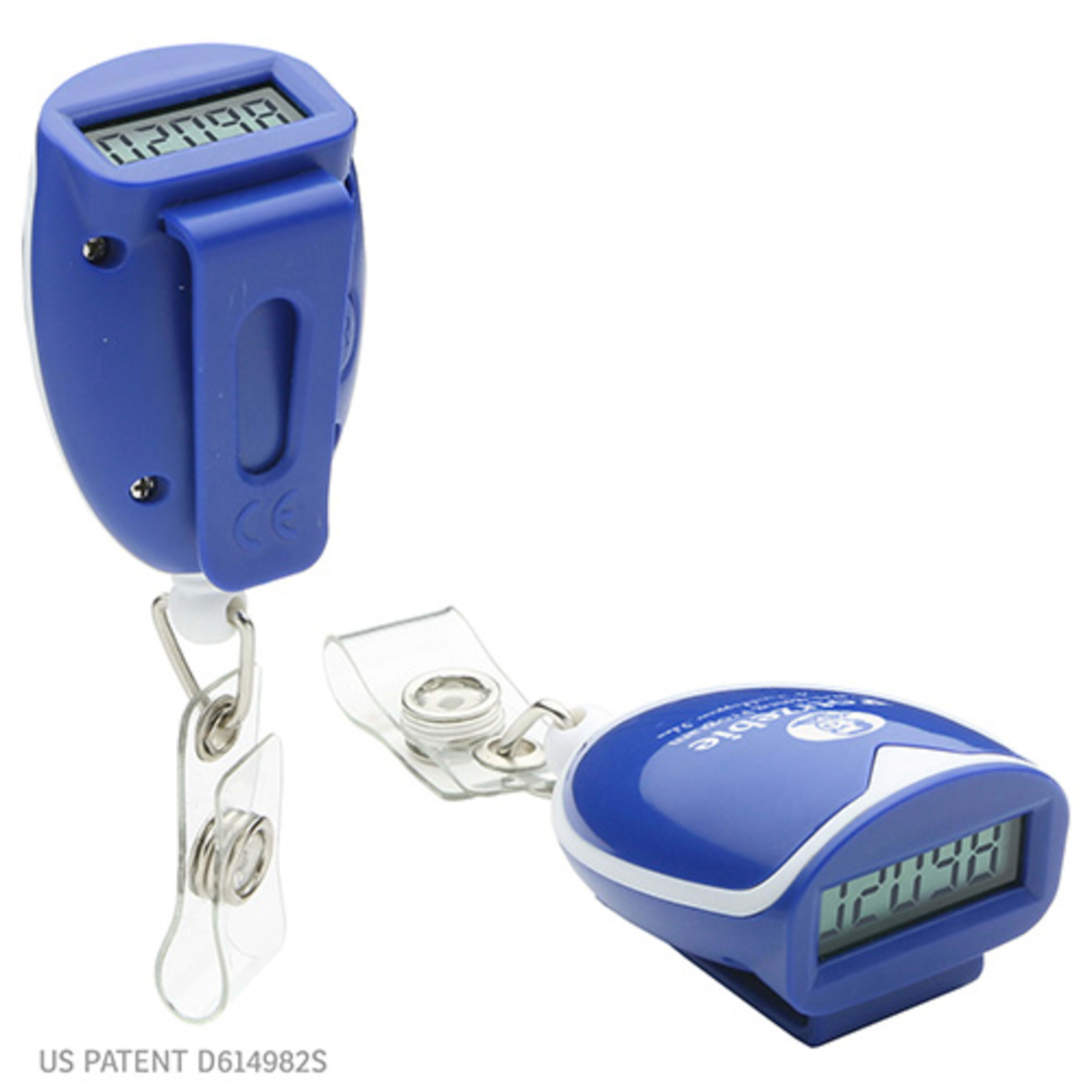 ID Clip Pedometer - promotional product with custom logo