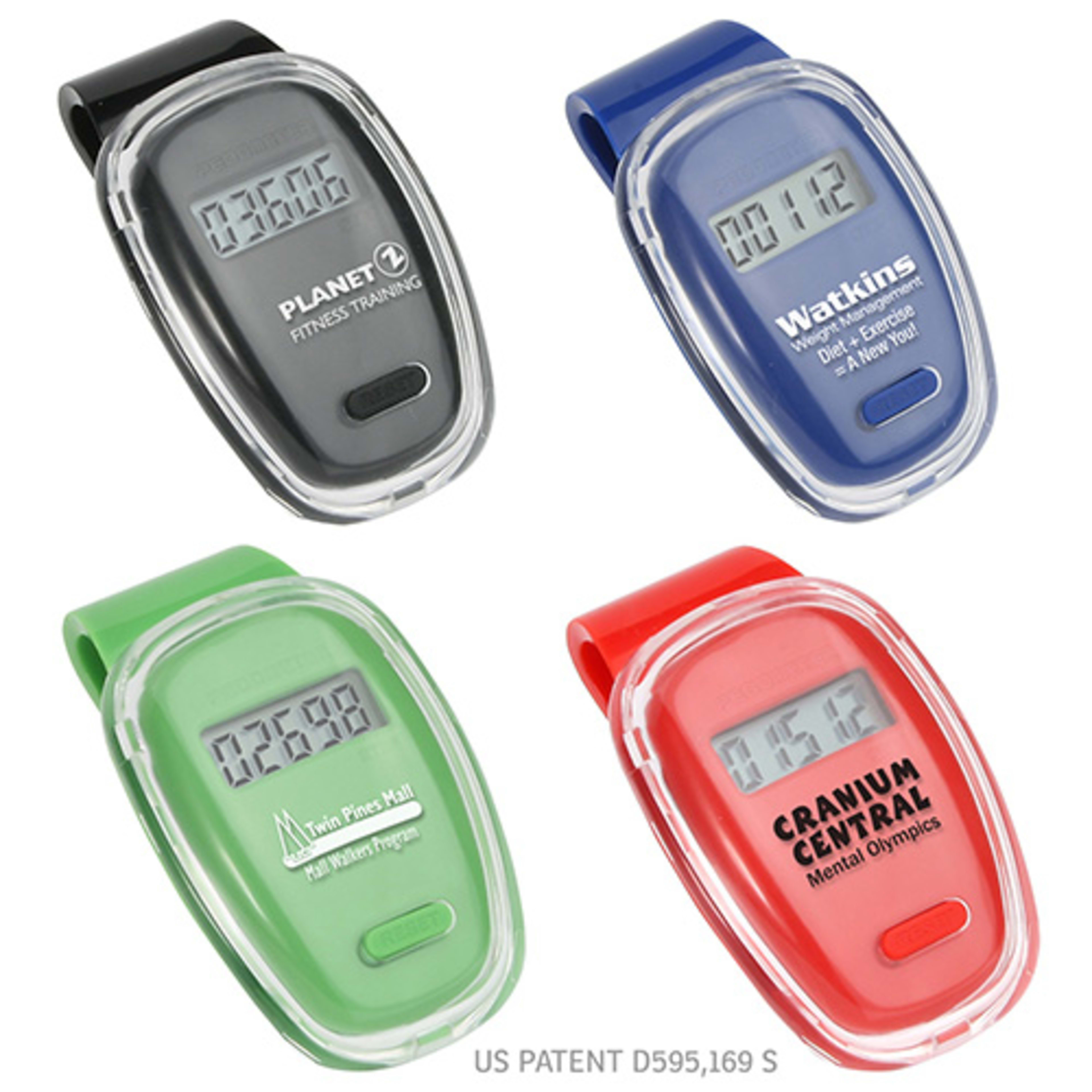 Fitness First Pedometer - promotional product with custom logo