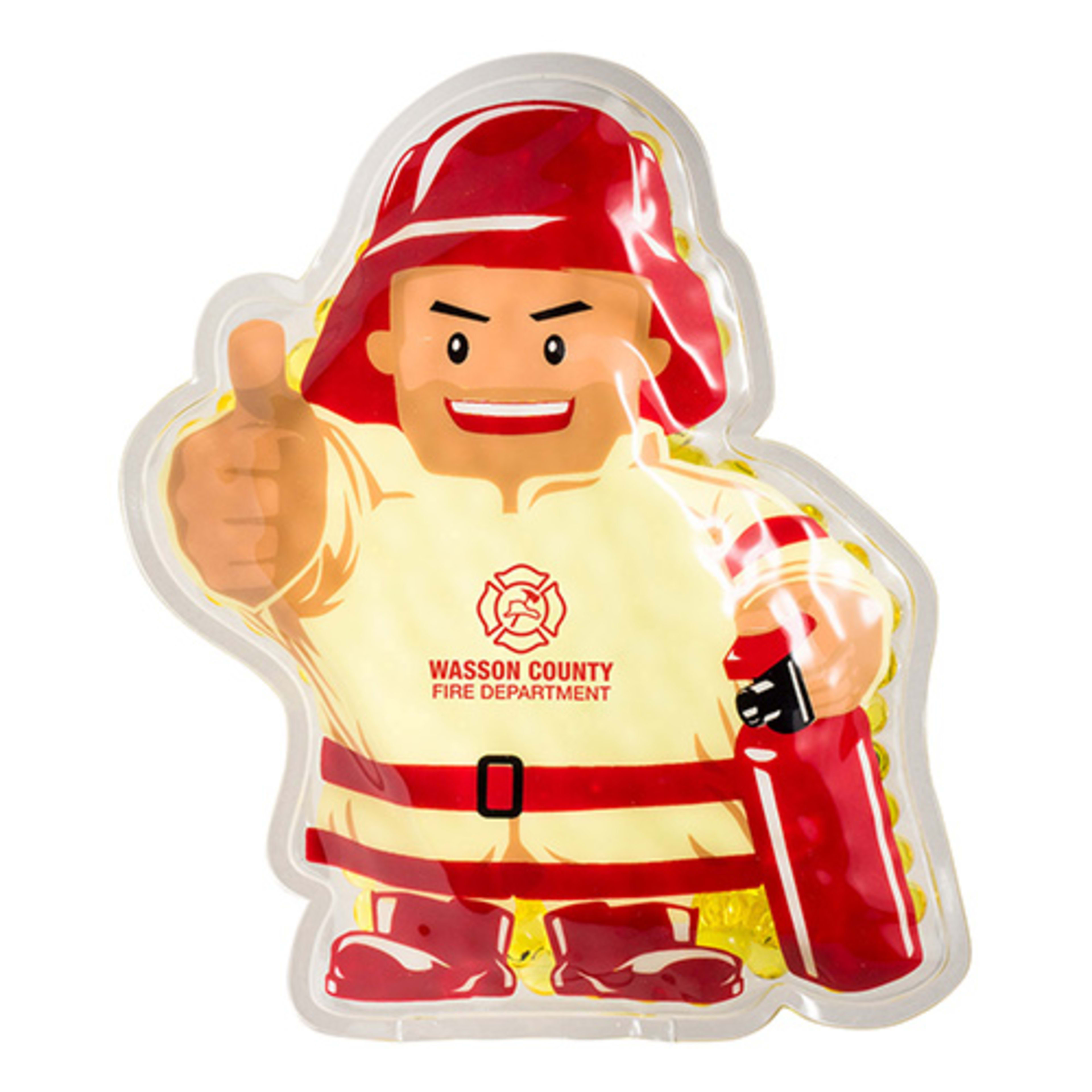 Firefighter Hot/Cold Pack - promotional product with custom logo