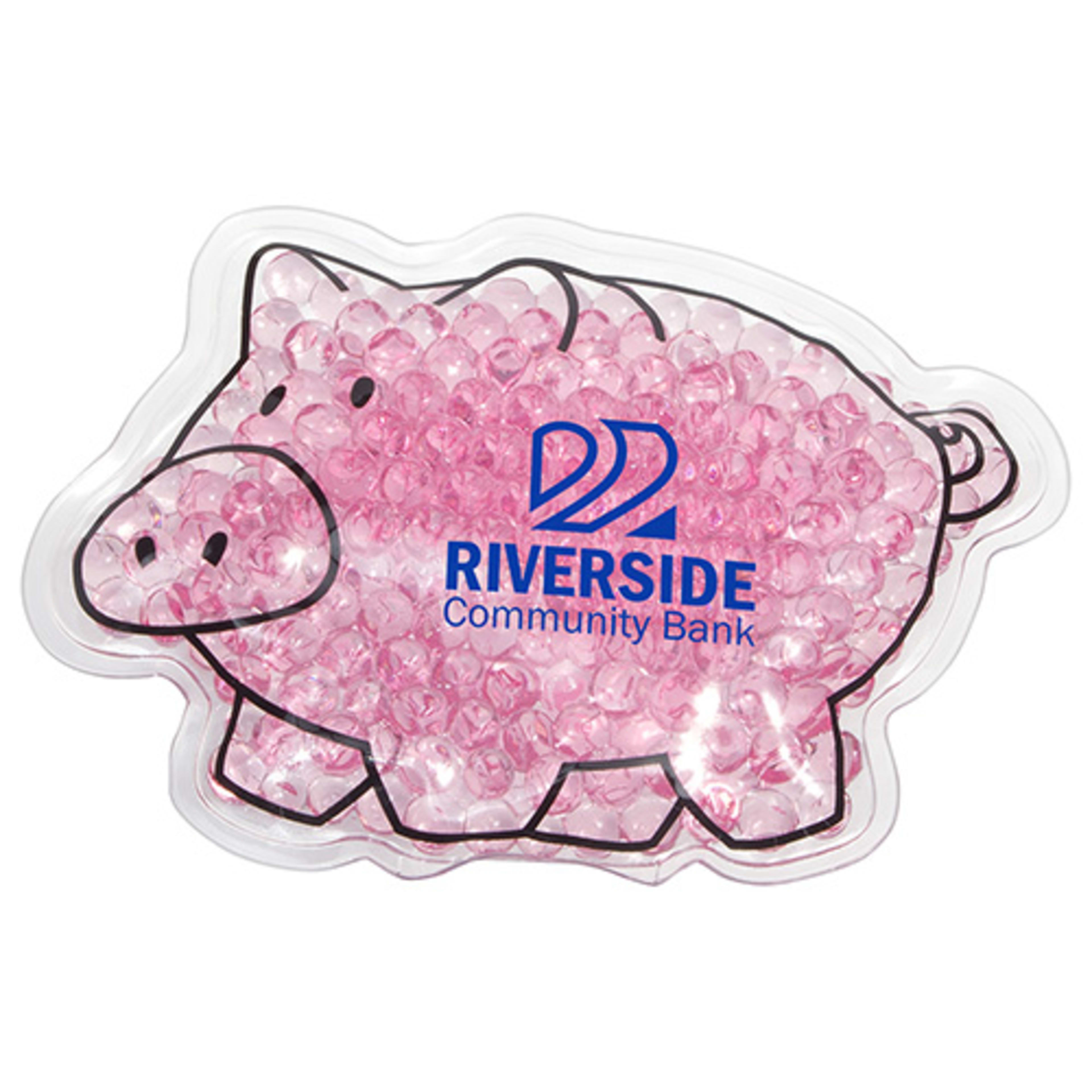 Pig Hot/Cold Pack - promotional product with custom logo