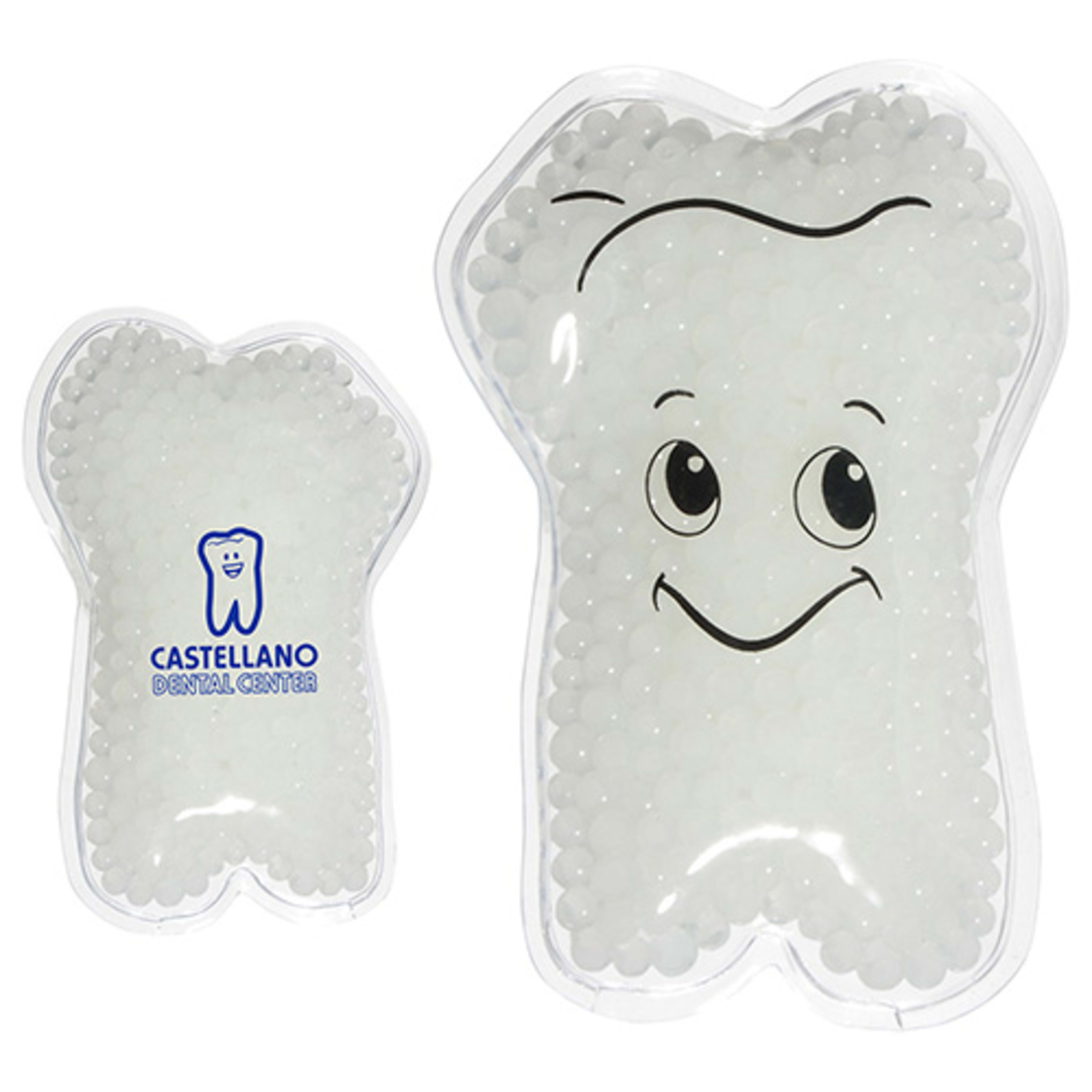 Tooth Hot/Cold Pack - promotional product with custom logo