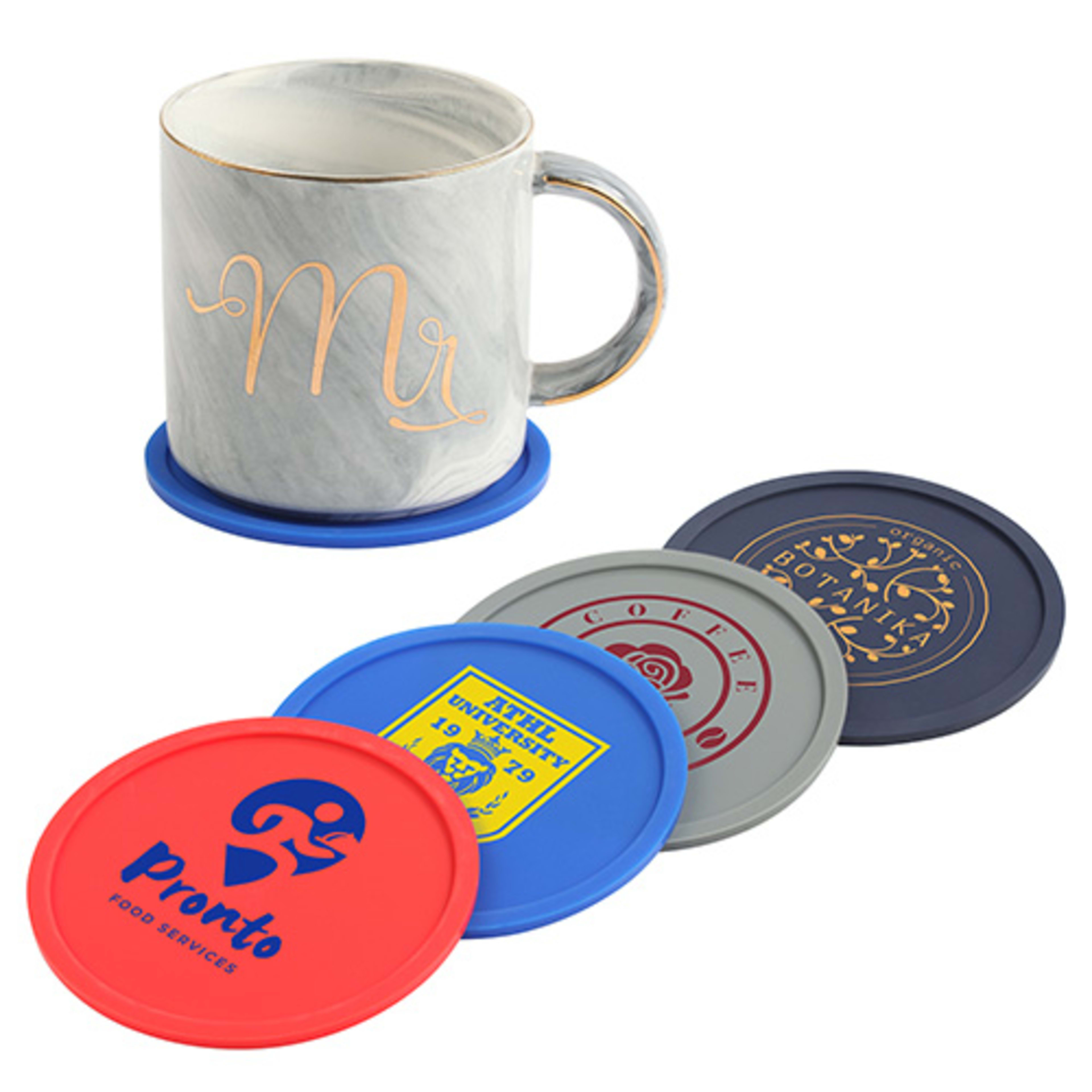 Pub Silicone Coaster - promotional product with custom logo