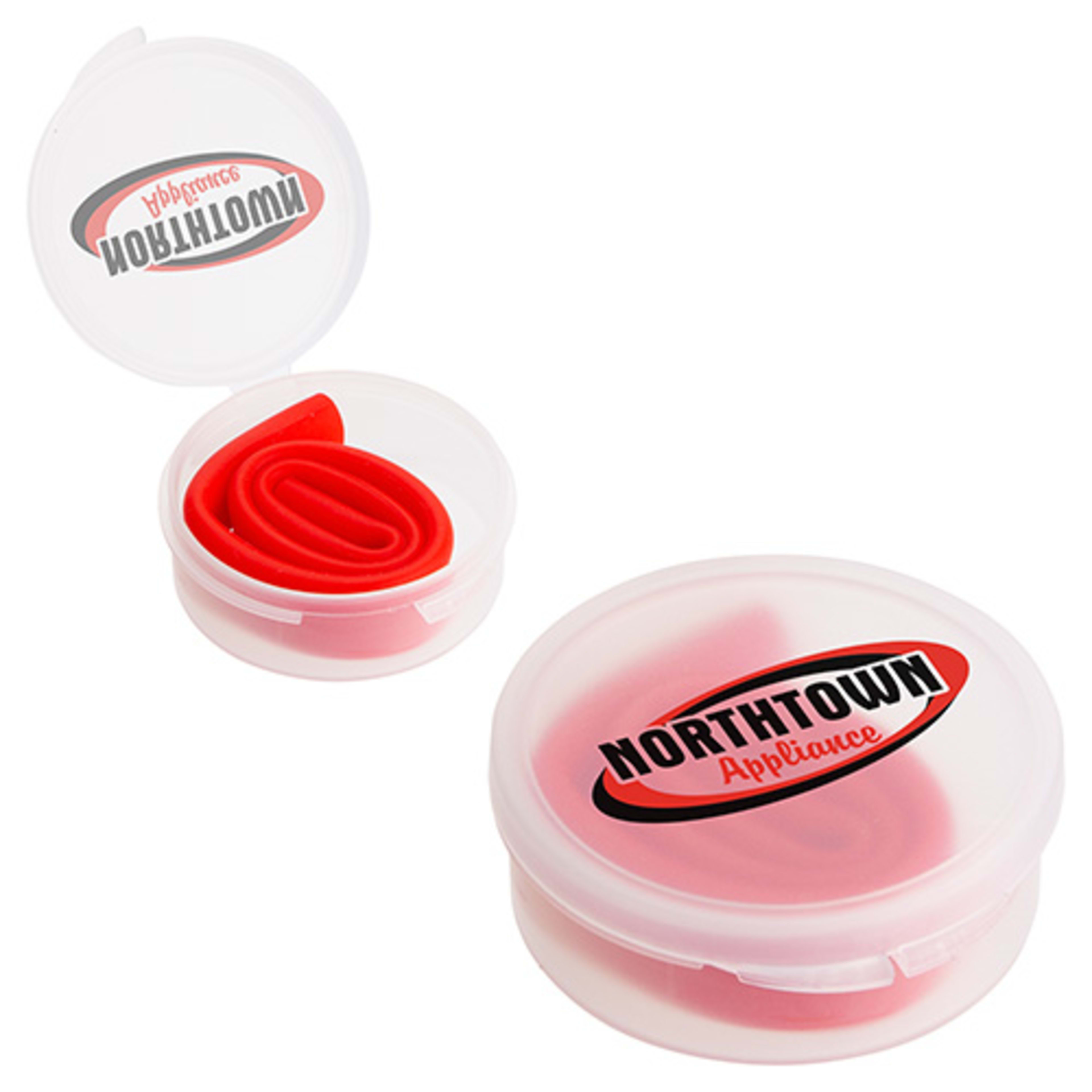 Sip 'N Store Reusable Silicone Straw - promotional product with custom logo