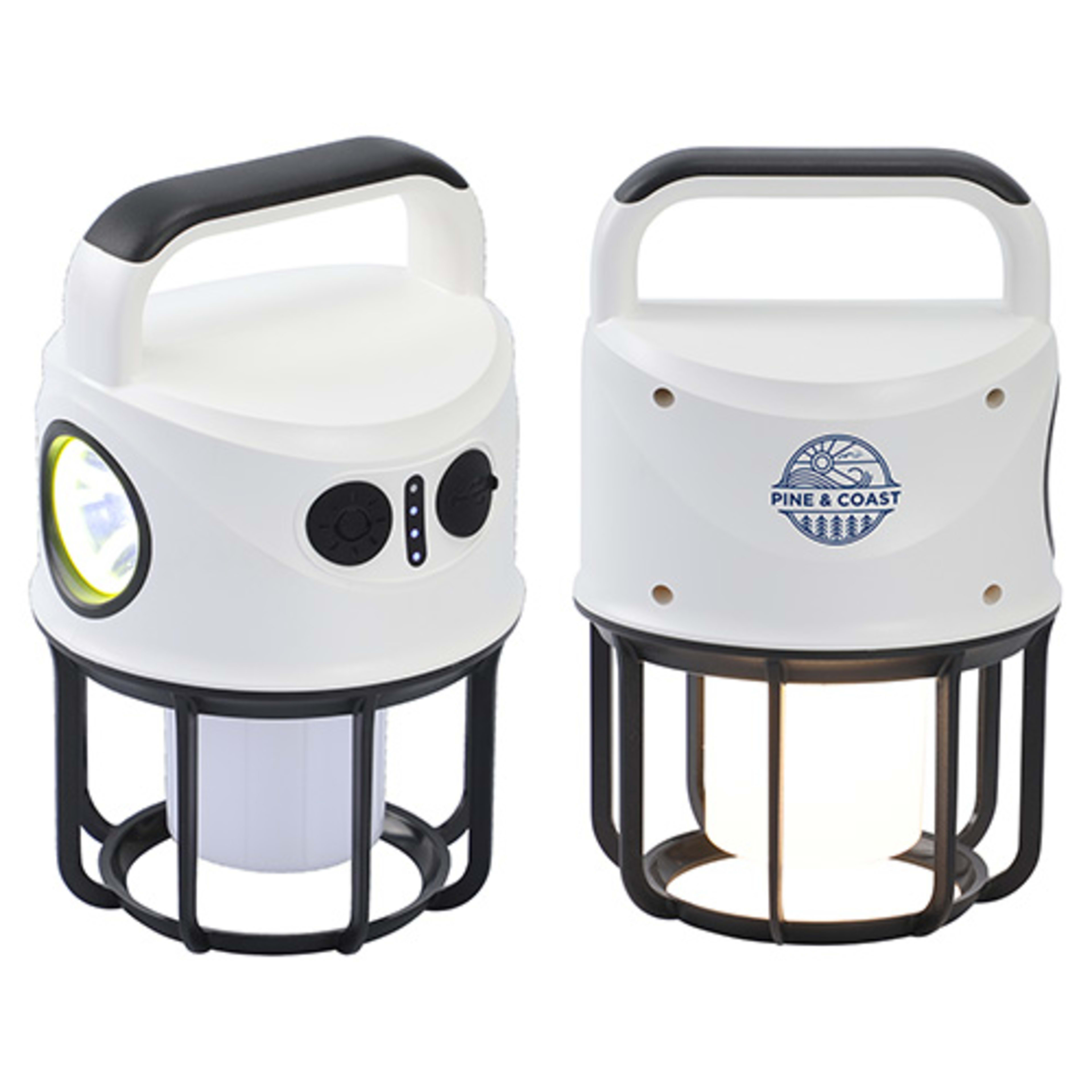Best Buddy Tools ® Galaxy Rechargeable Combo LED Lantern and Flashlight - promotional product with custom logo