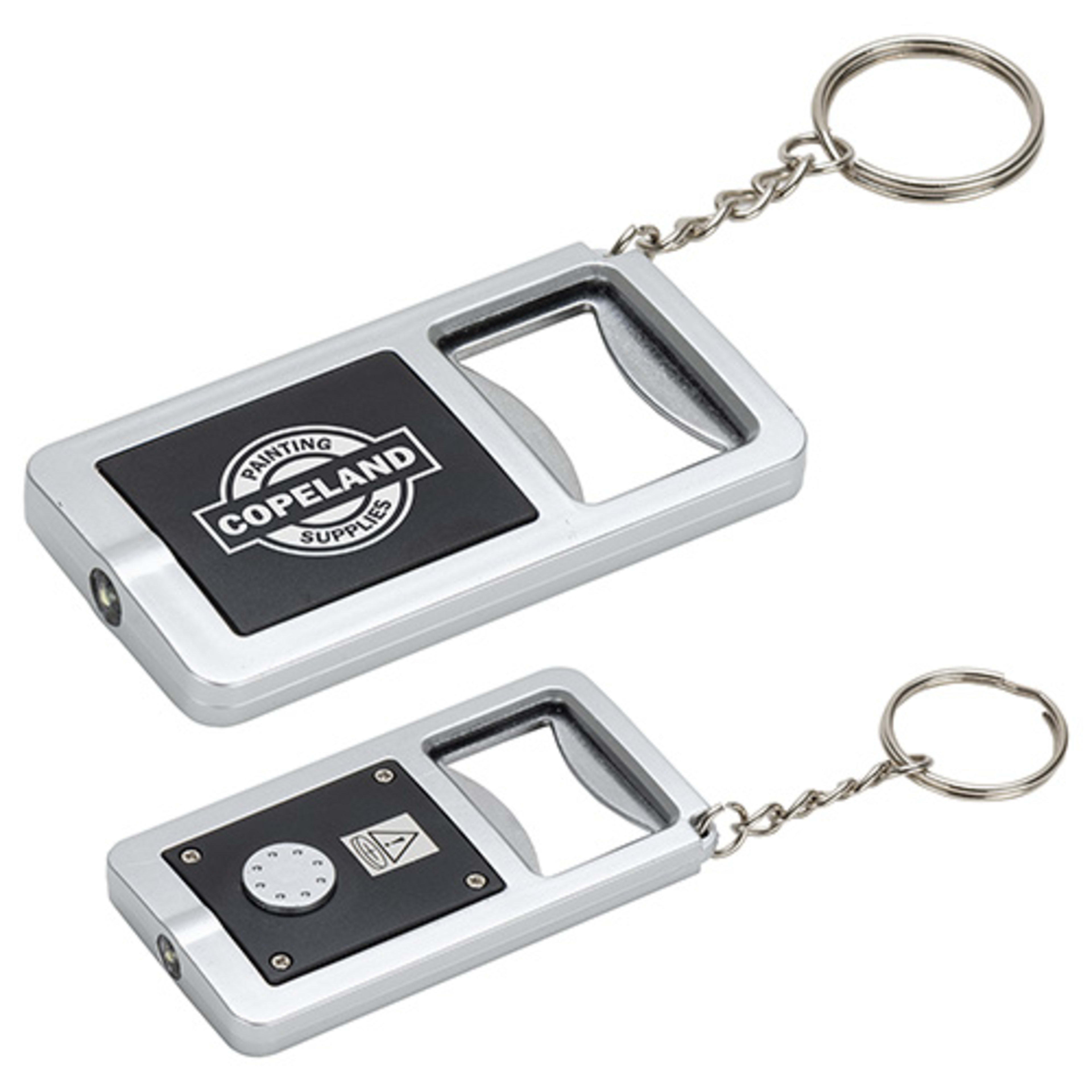 LED Keylight Bottle Opener - promotional product with custom logo