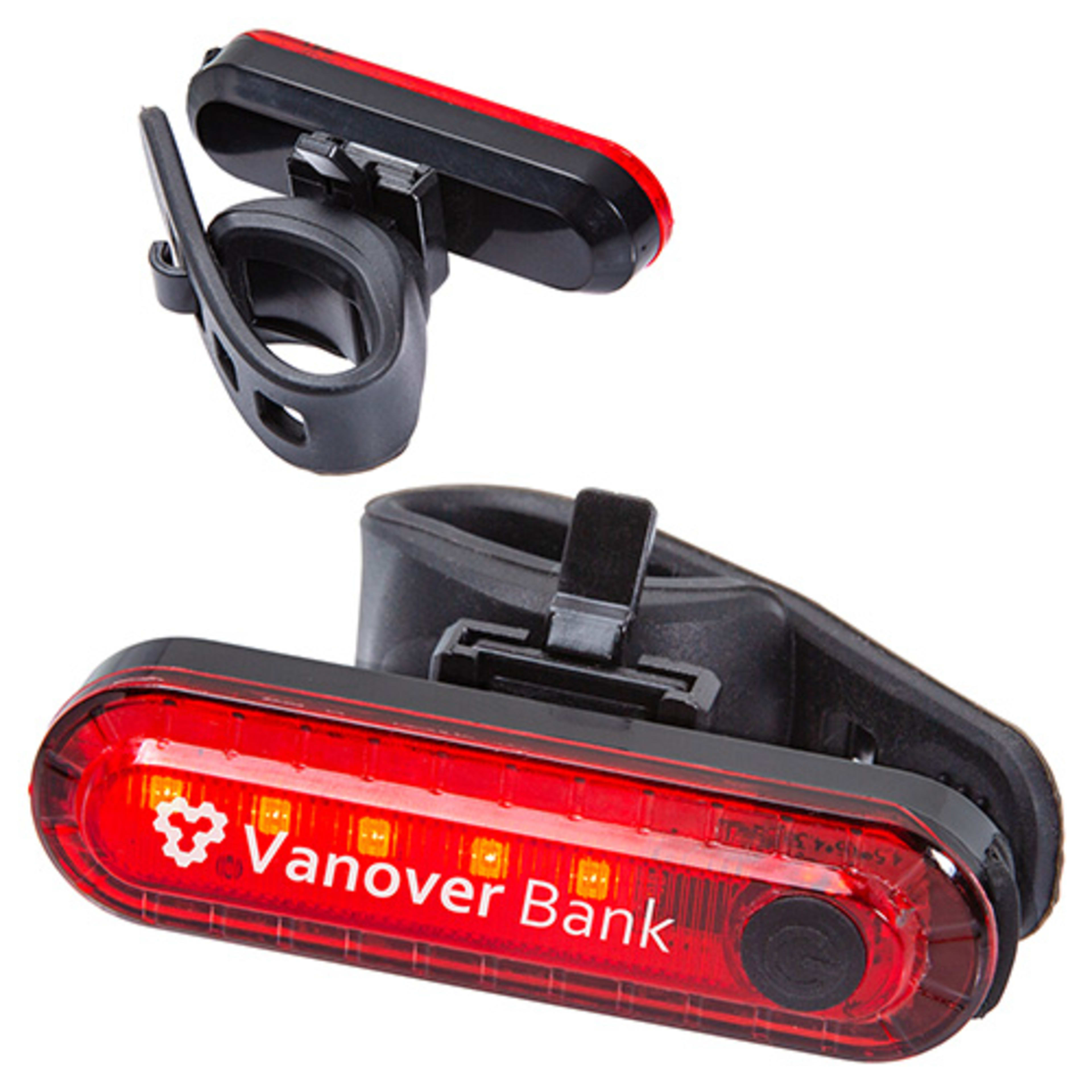 Lucent Rechargeable Bike Taillight - promotional product with custom logo