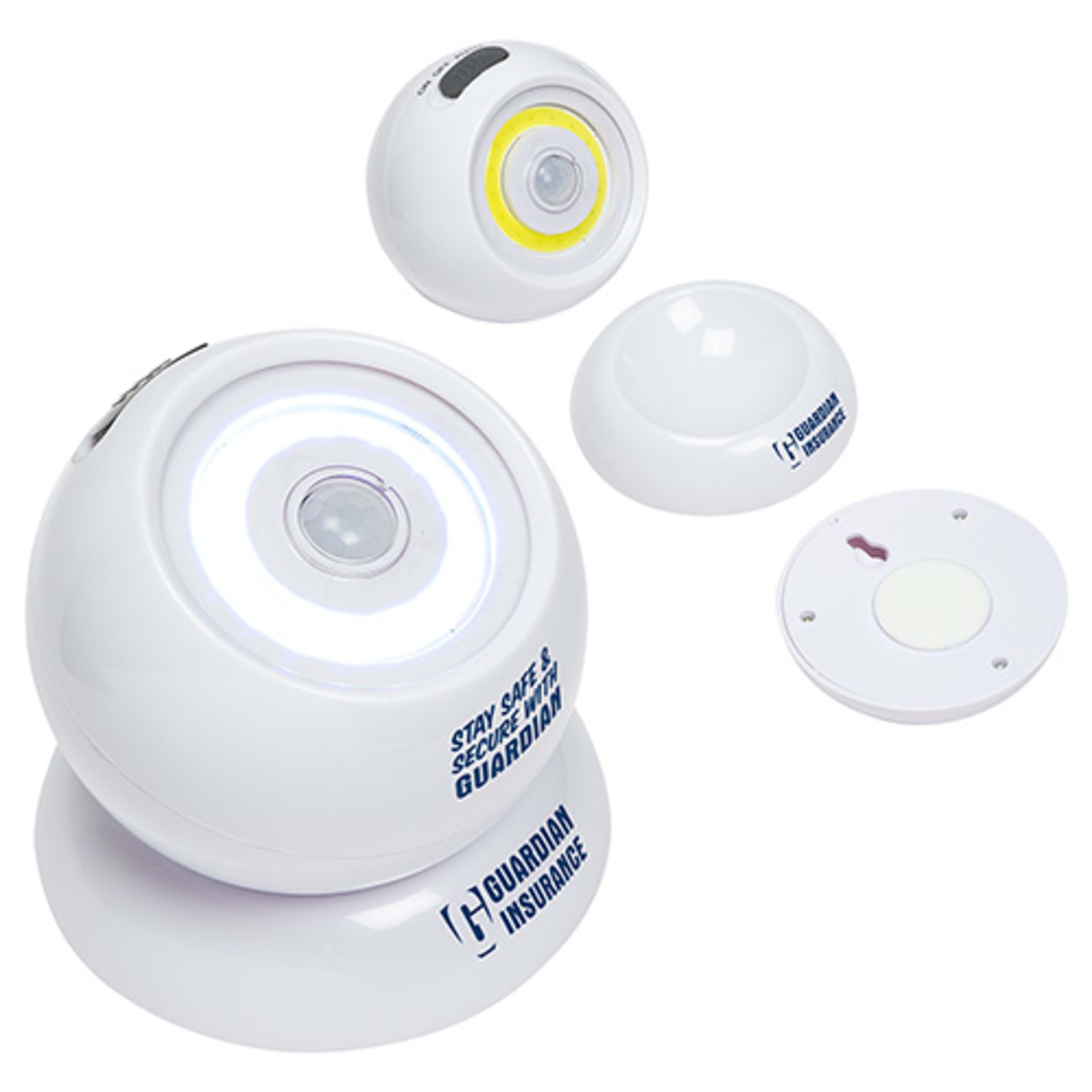 Orbit Swivel Beacon with Motion Detector - promotional product with custom logo