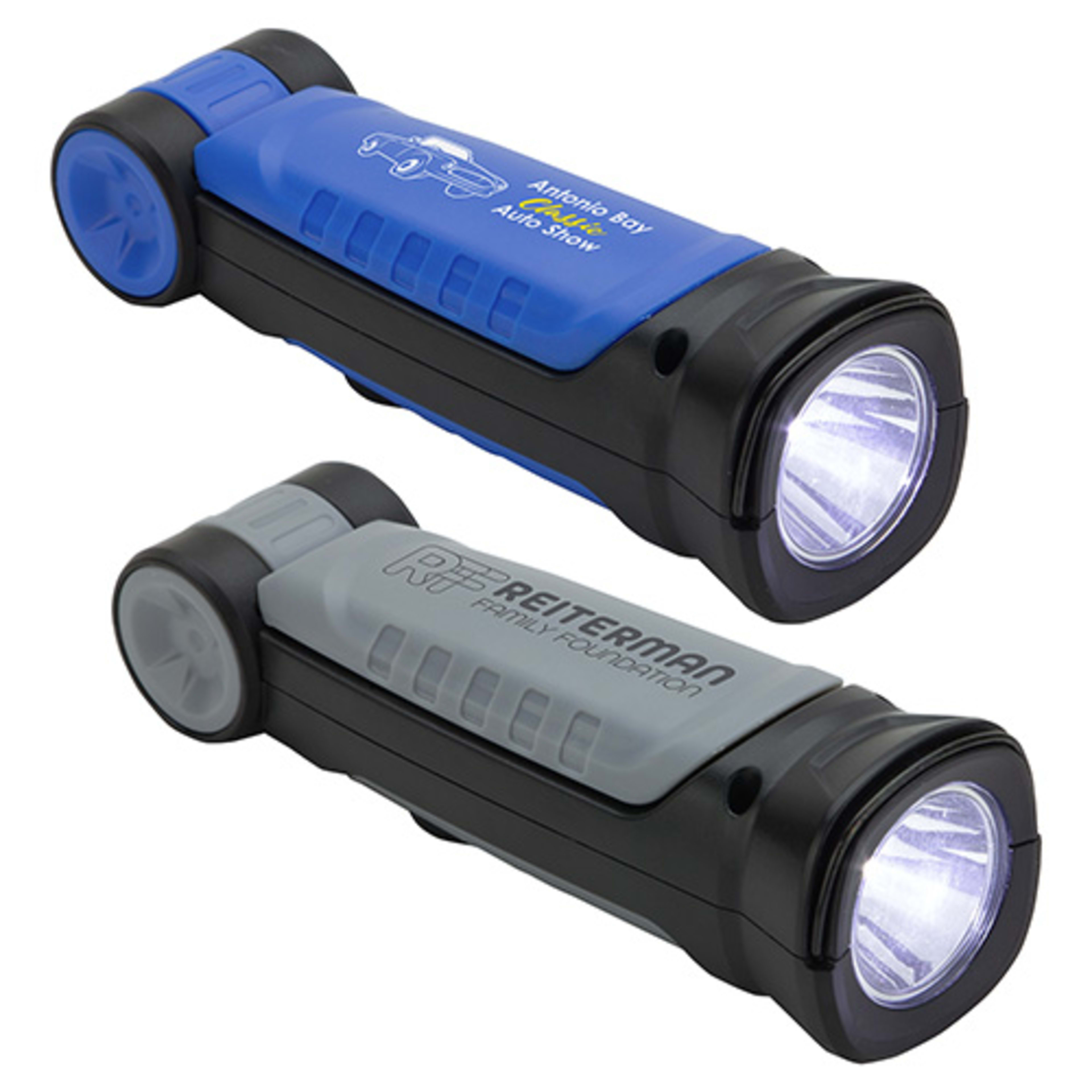 Pivot COB Adjustable Worklight - promotional product with custom logo