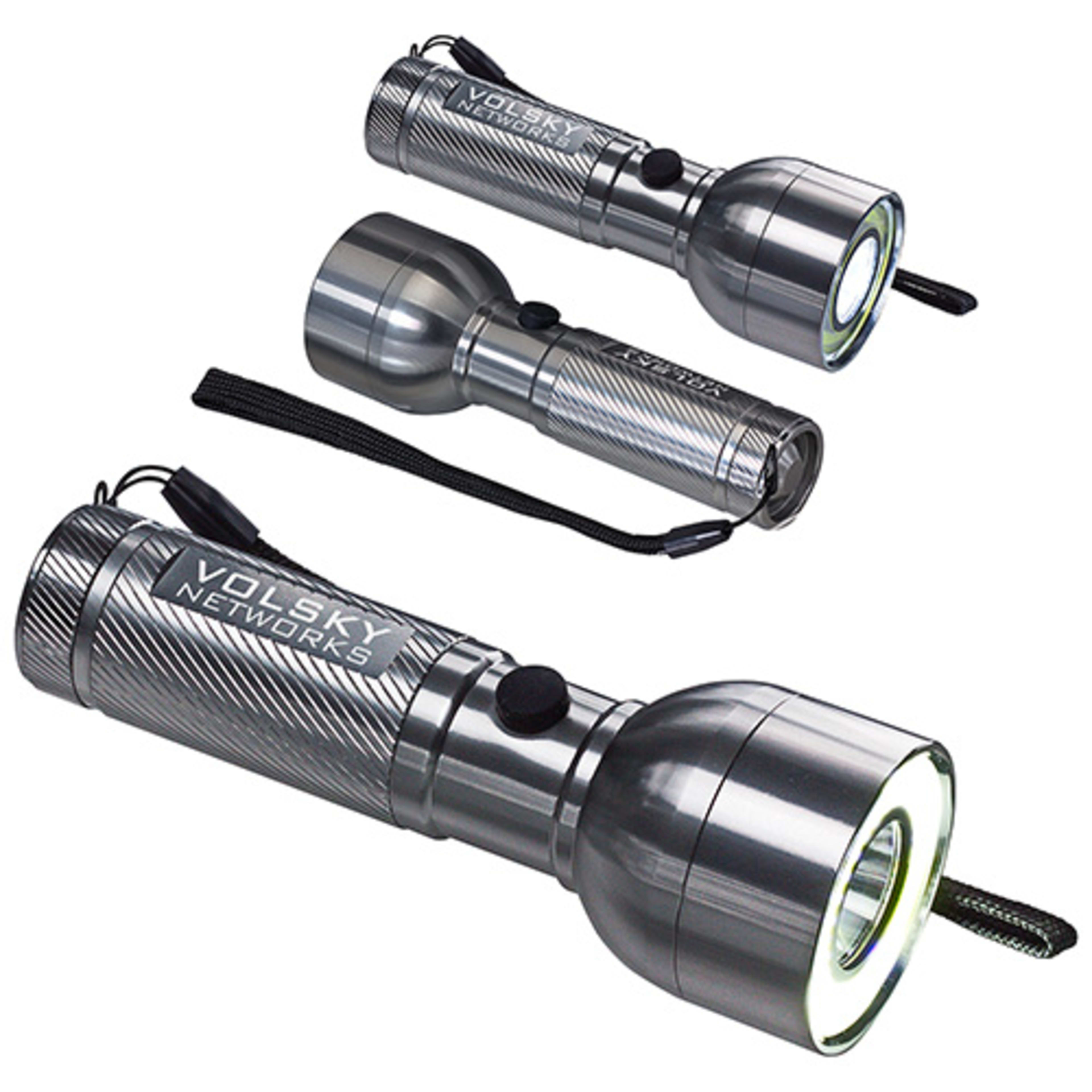Ranger Aluminum Flashlight - promotional product with custom logo