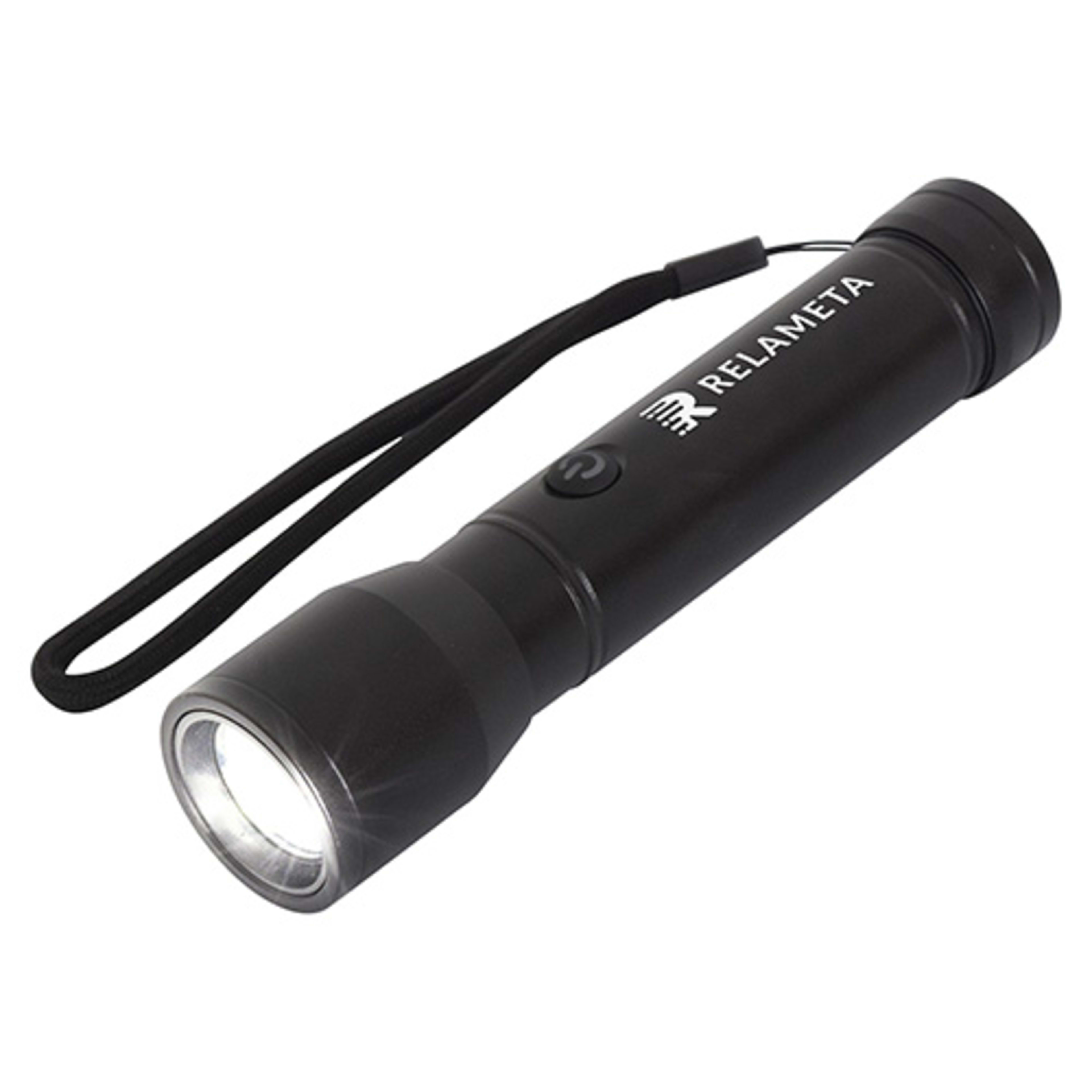 Best Buddy Tools ® Rechargeable Super Beam Aluminum Flashlight - promotional product with custom logo