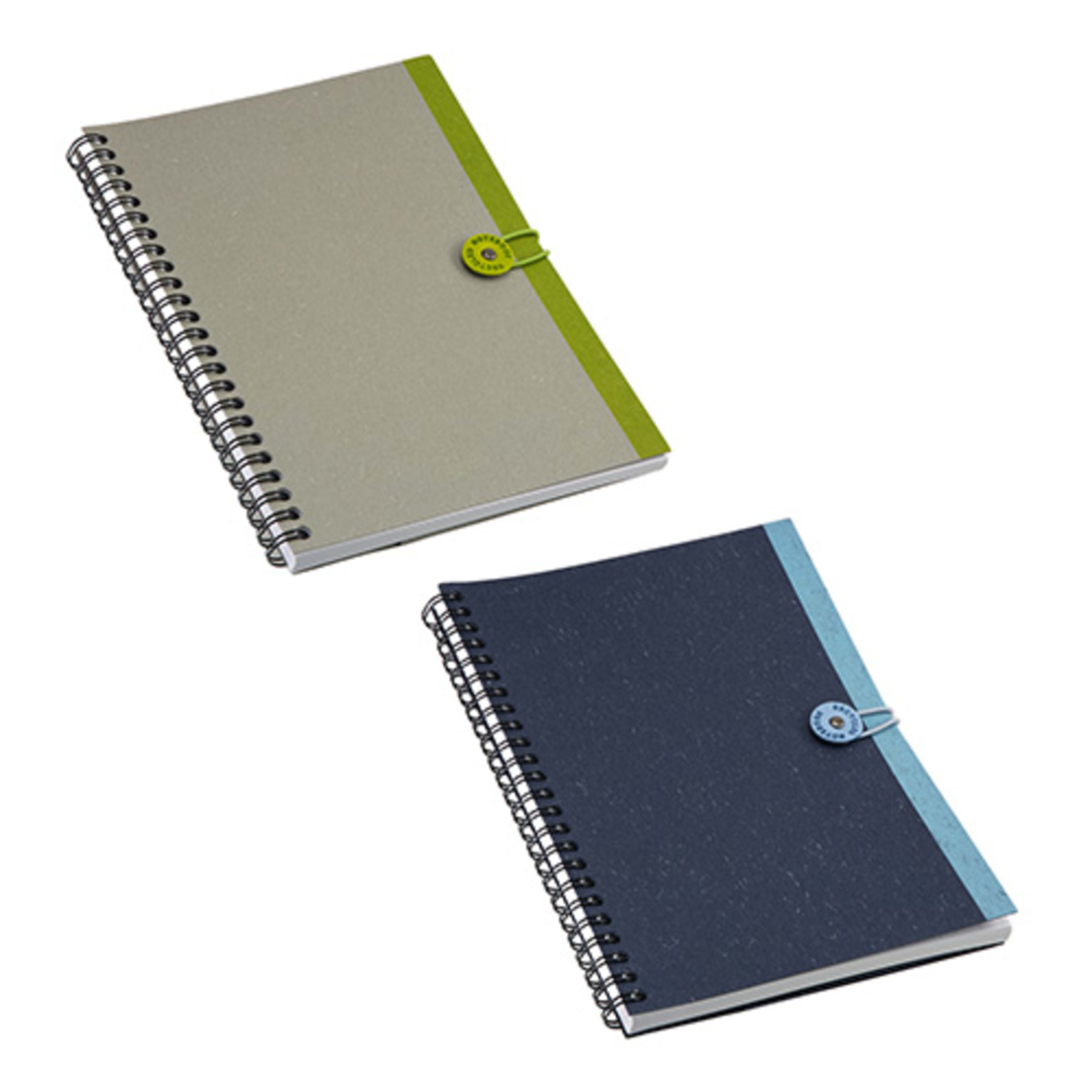 Centrum Spiral Notebook With Elastic Closure - promotional product with custom logo