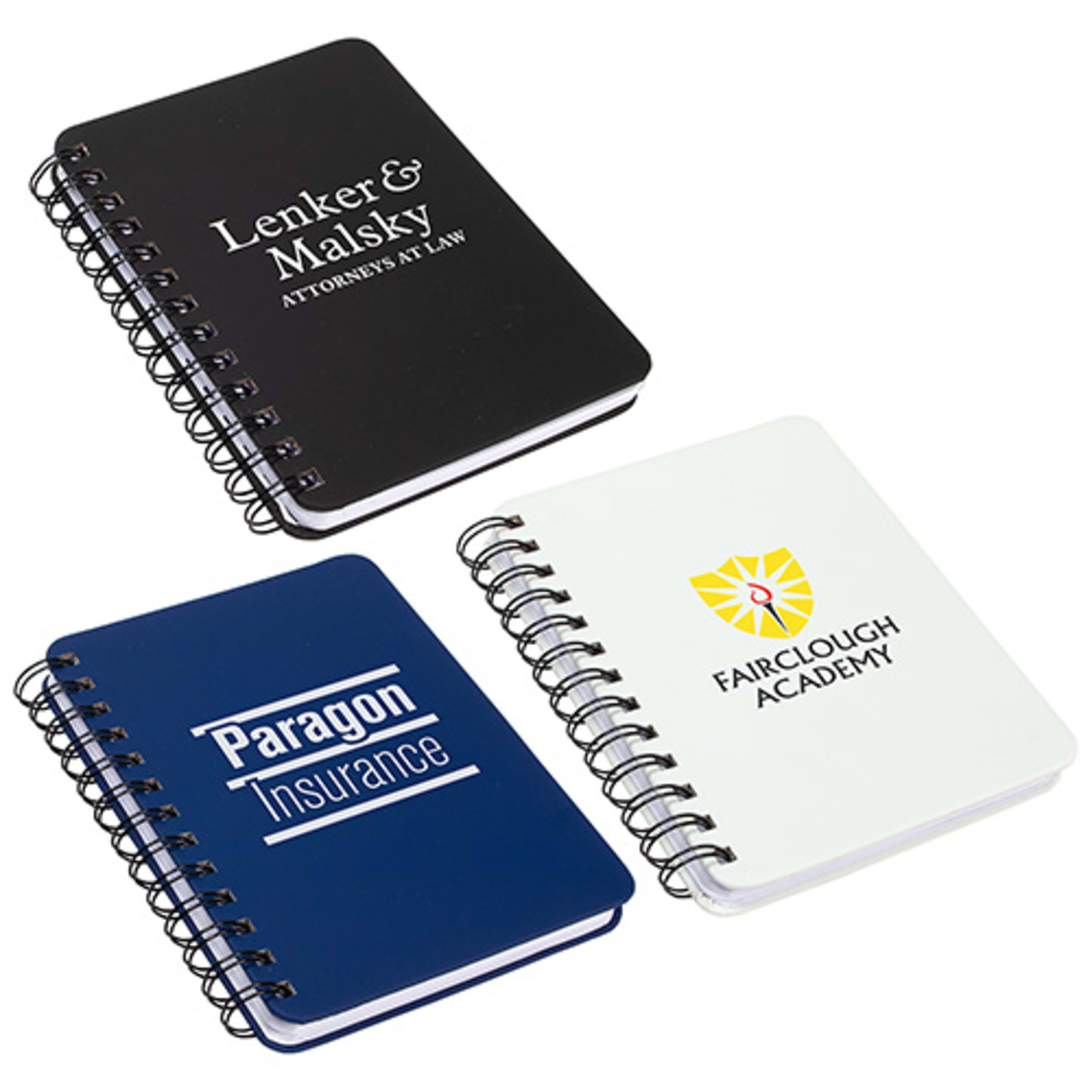 Hefty Hardcover Notebook - promotional product with custom logo
