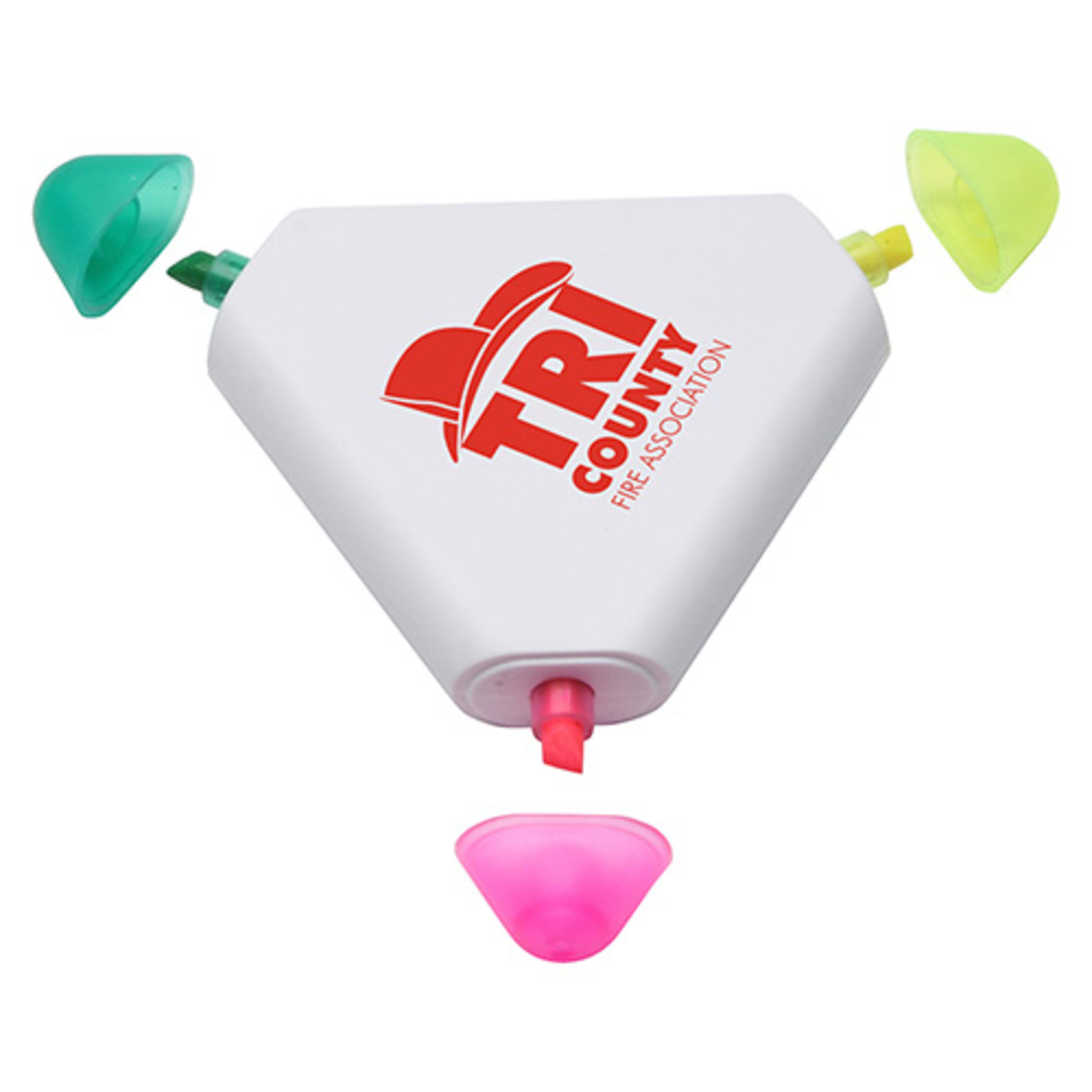 Mini Tri Highlighter - promotional product with custom logo