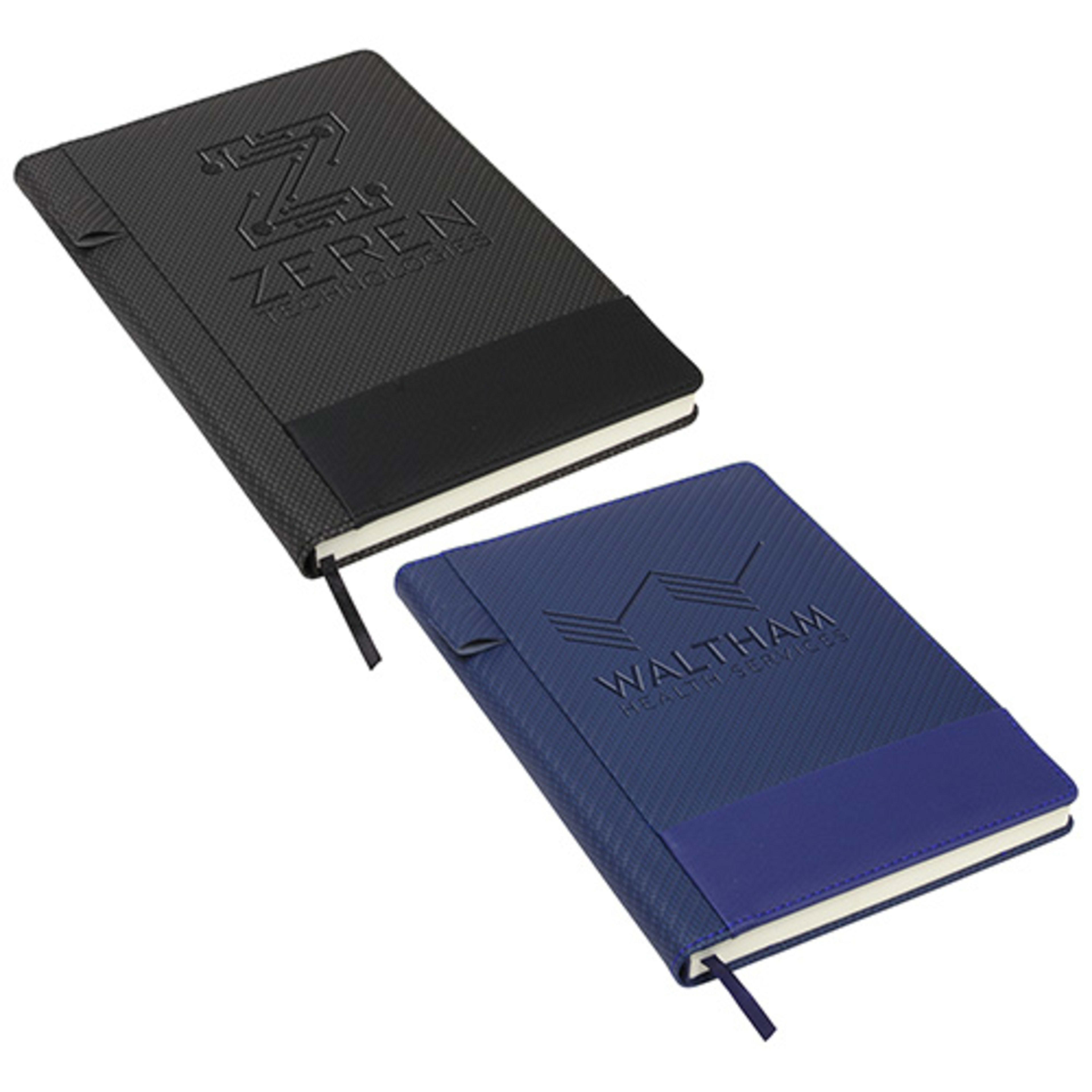 Symposium Textured Journal - promotional product with custom logo