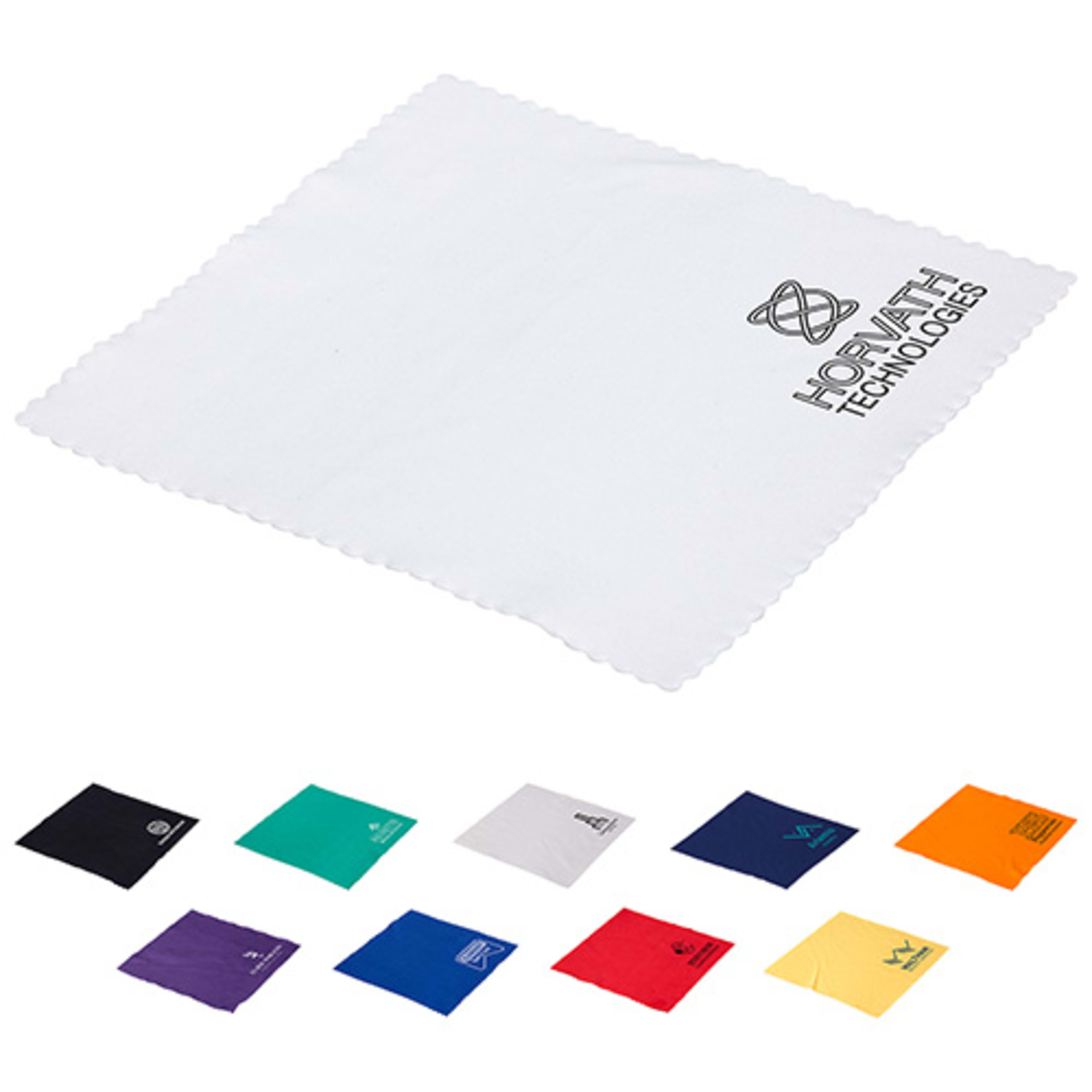 Premium 6“ x 6” Microfiber Cloth- 1-Color - promotional product with custom logo