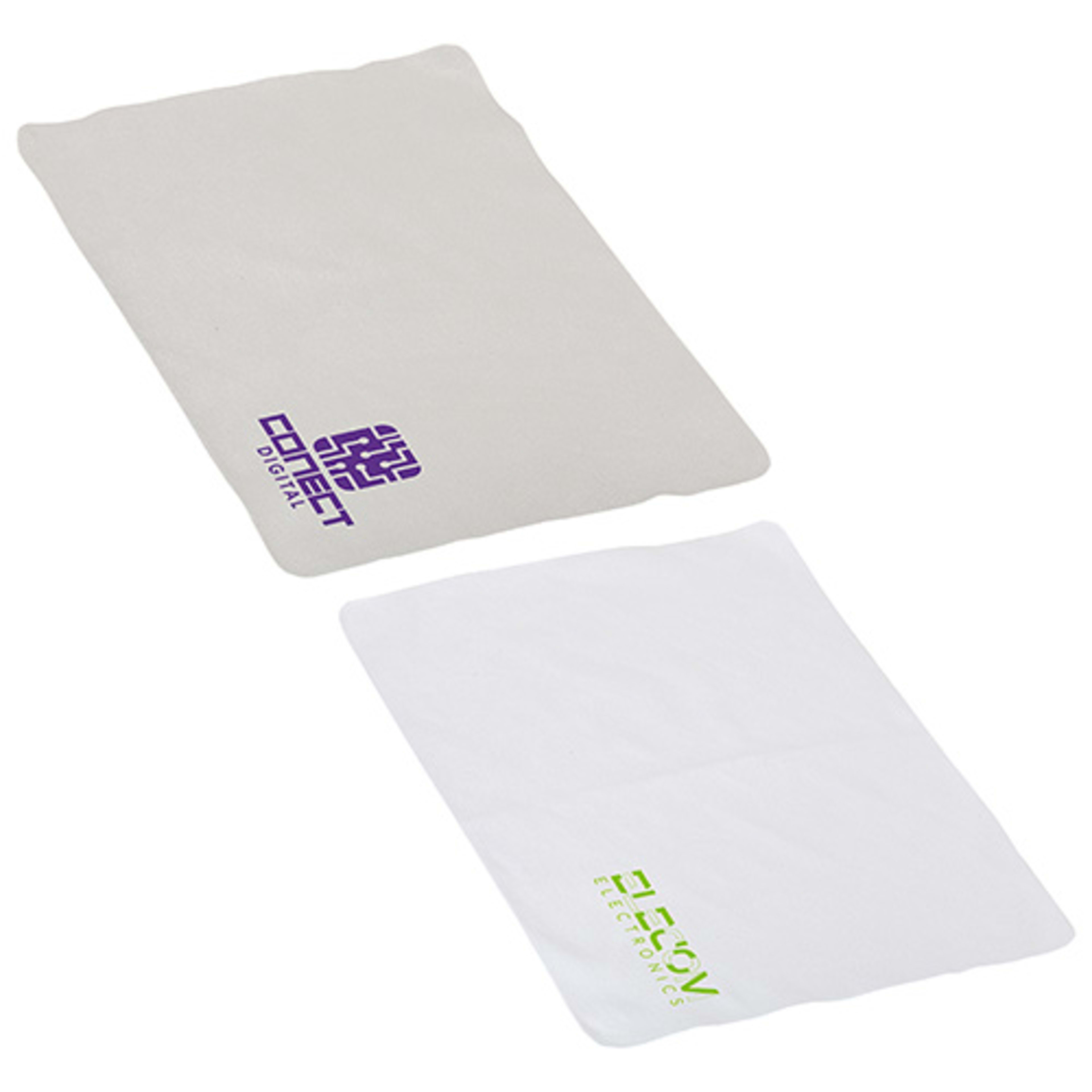 Tablet 11" x 7" Microfiber Cleaning Cloth- 1-Color - promotional product with custom logo
