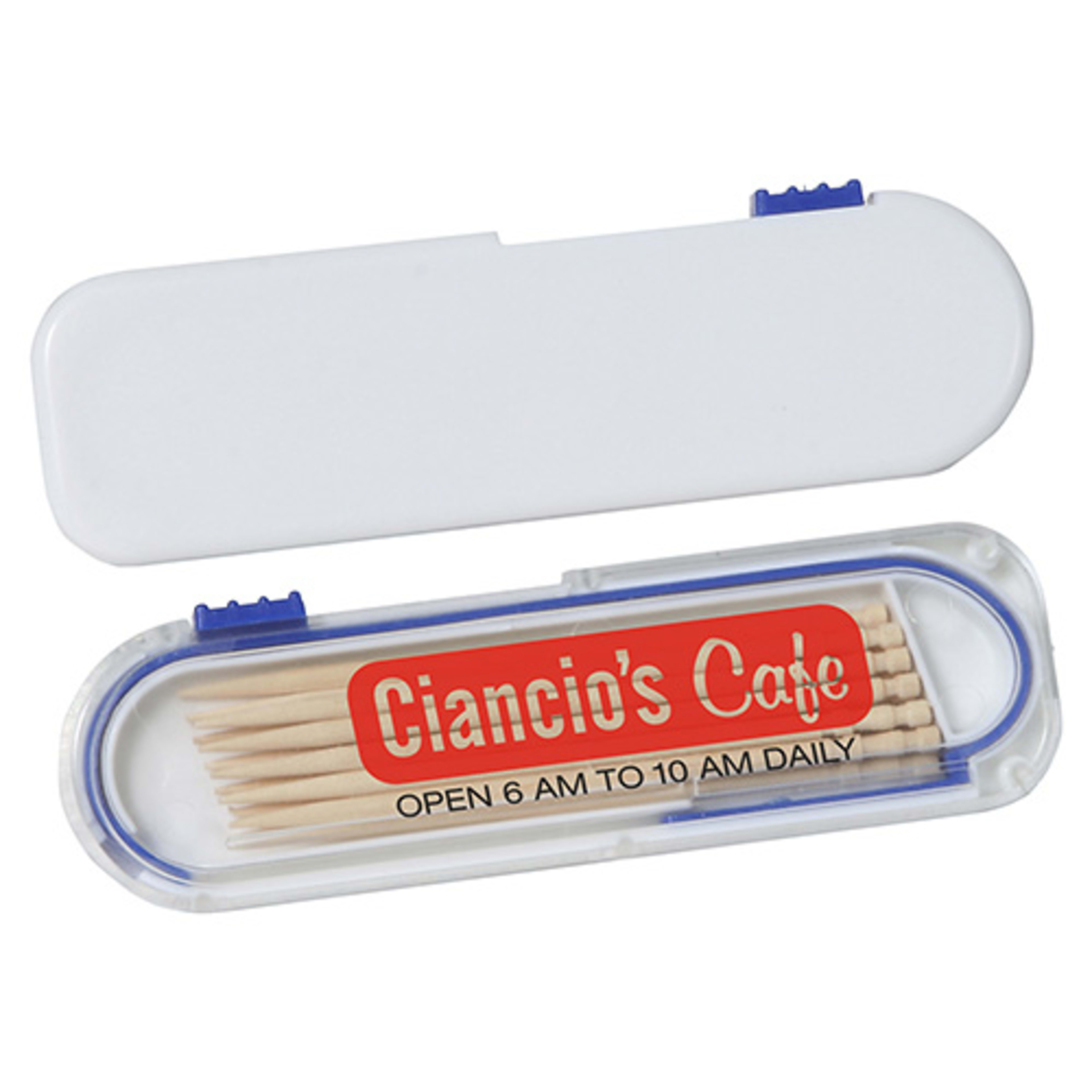 U Pick Toothpick Holder - promotional product with custom logo