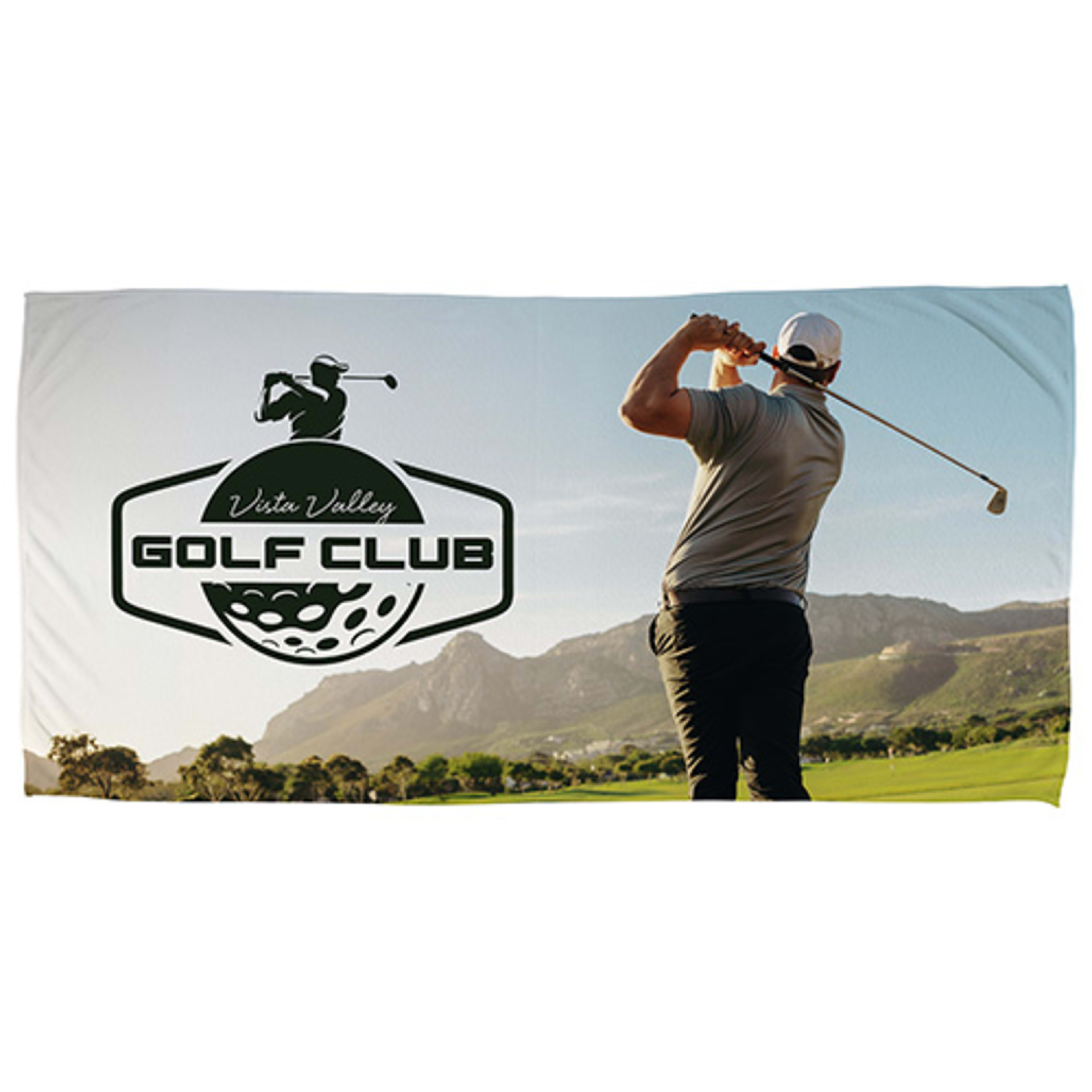 ULTRA 23.5" x 47" Premium Sports Towel - promotional product with custom logo