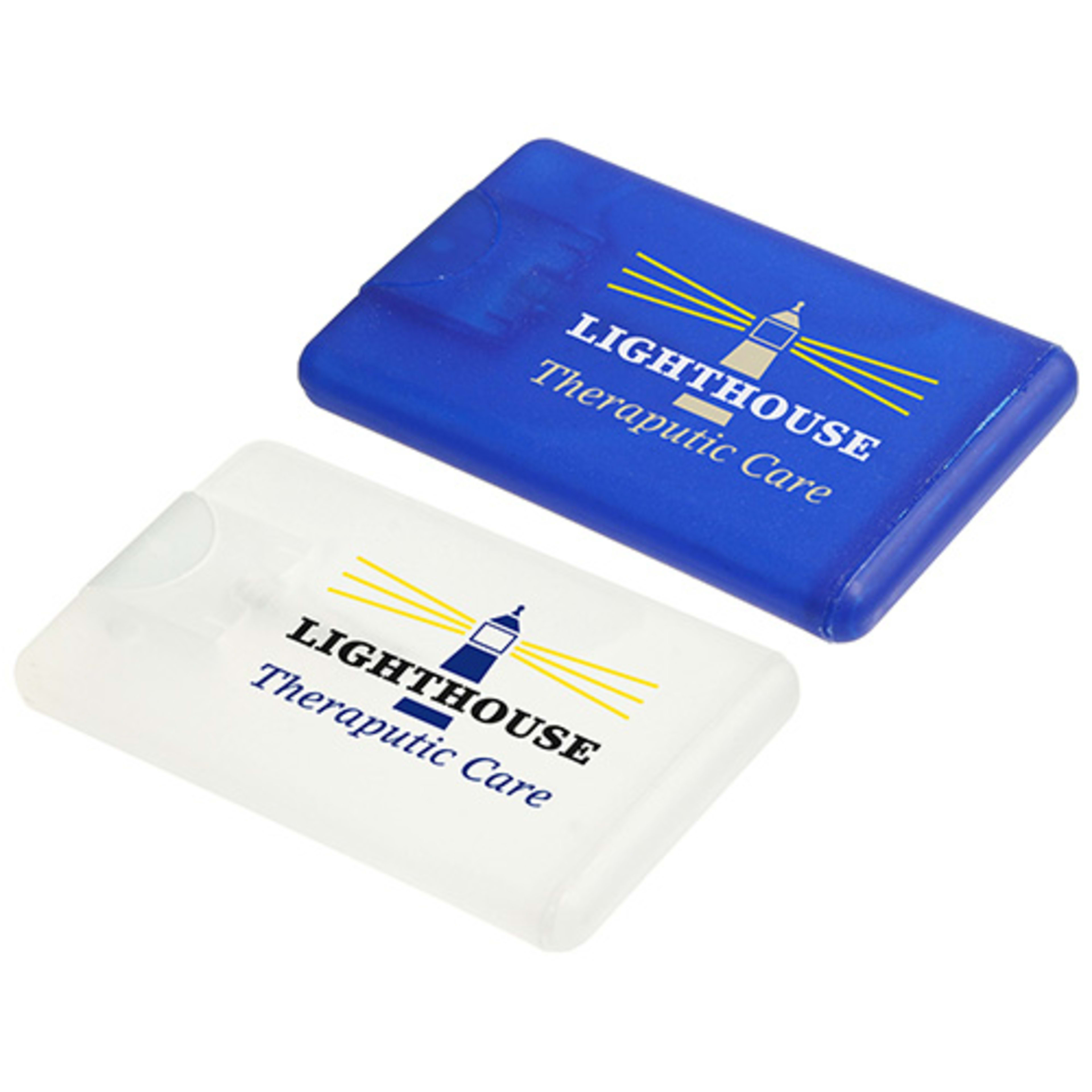 Credit Card 0.68 oz Hand Sanitizer - promotional product with custom logo