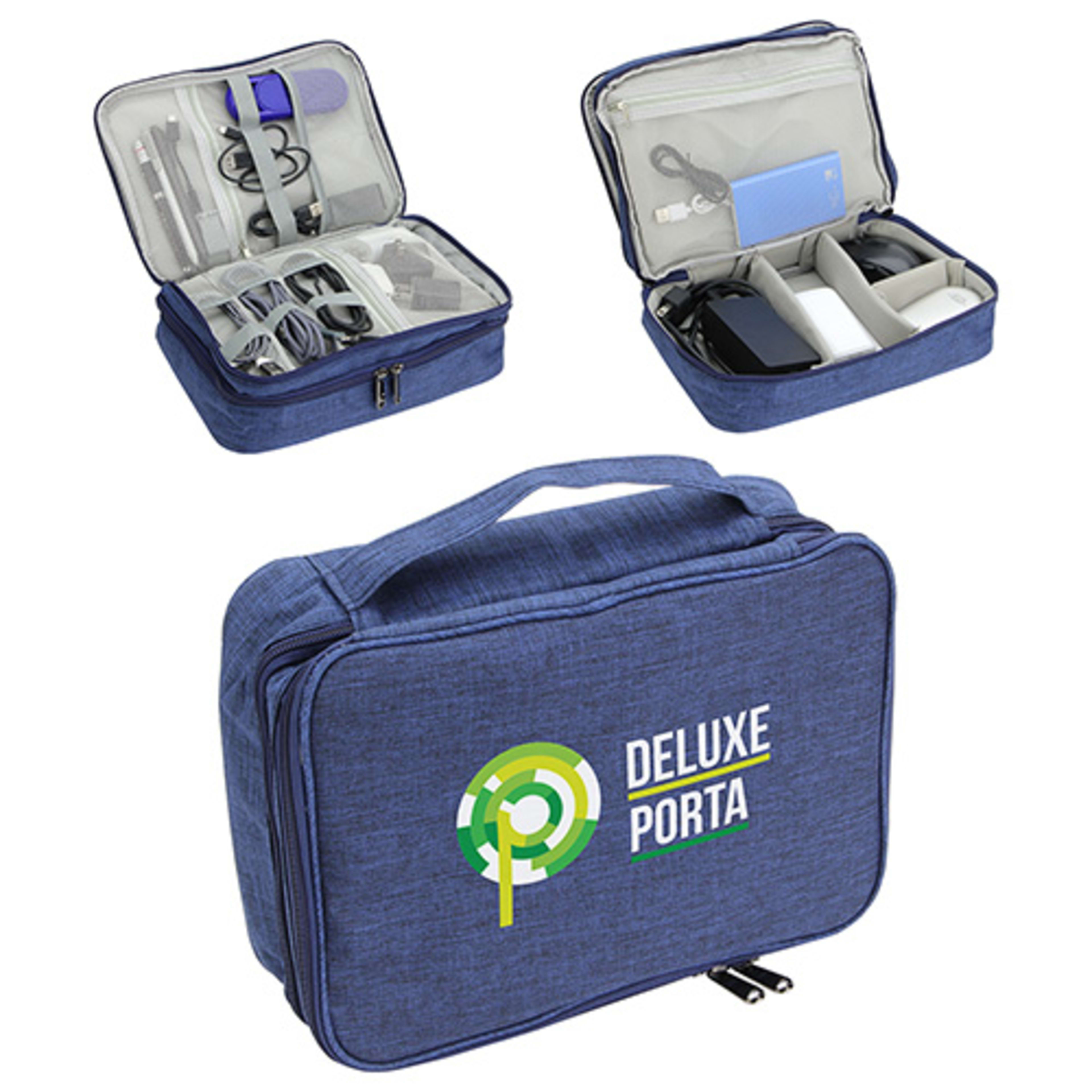 Deluxe Porta Power Digital Organizer - promotional product with custom logo